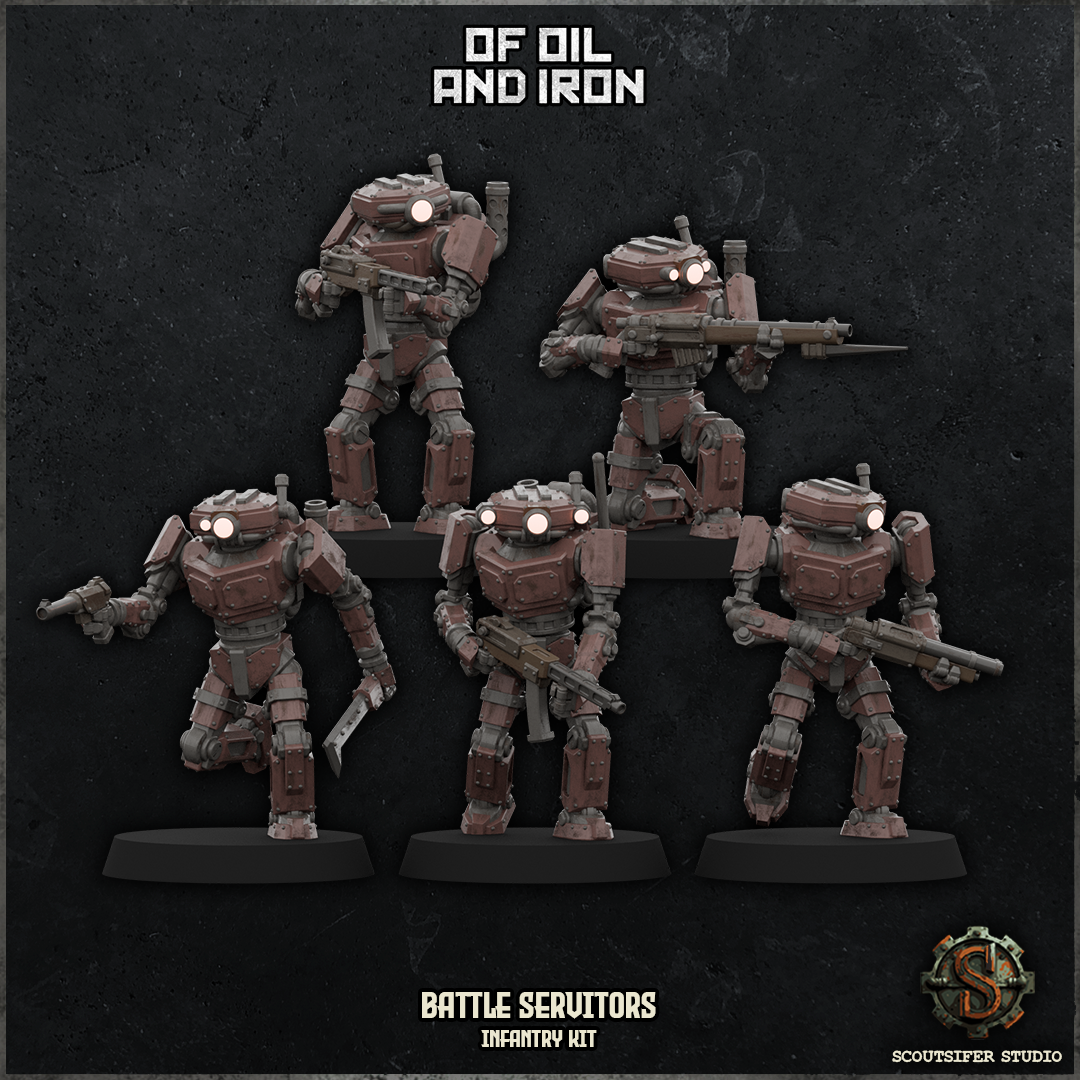 Battle Servitors - Infantry Kit