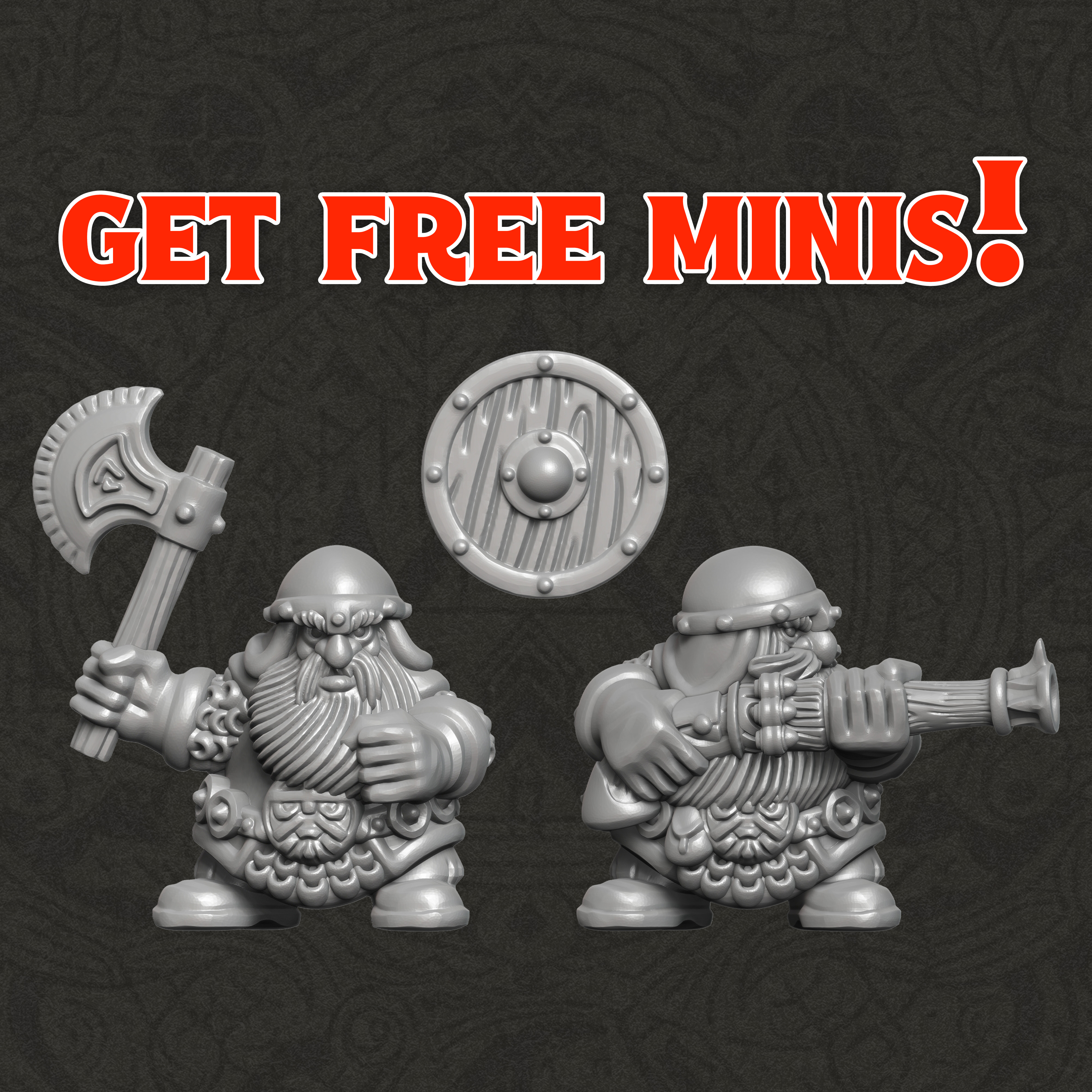 FREE DWARF CLANSMEN & HANDGUNNERS