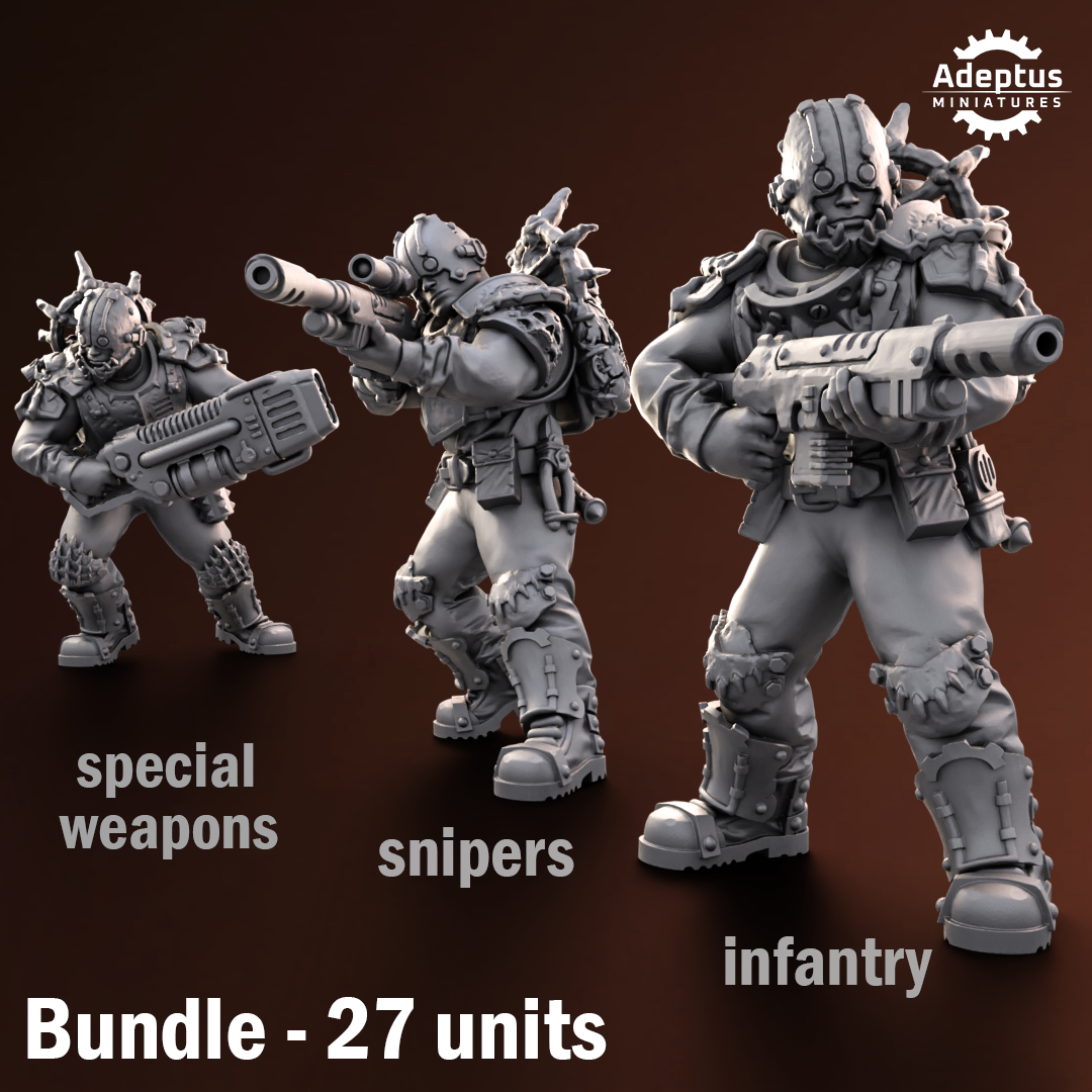 Infantry Bundle. Shattered Legion. Renegades and Heretics