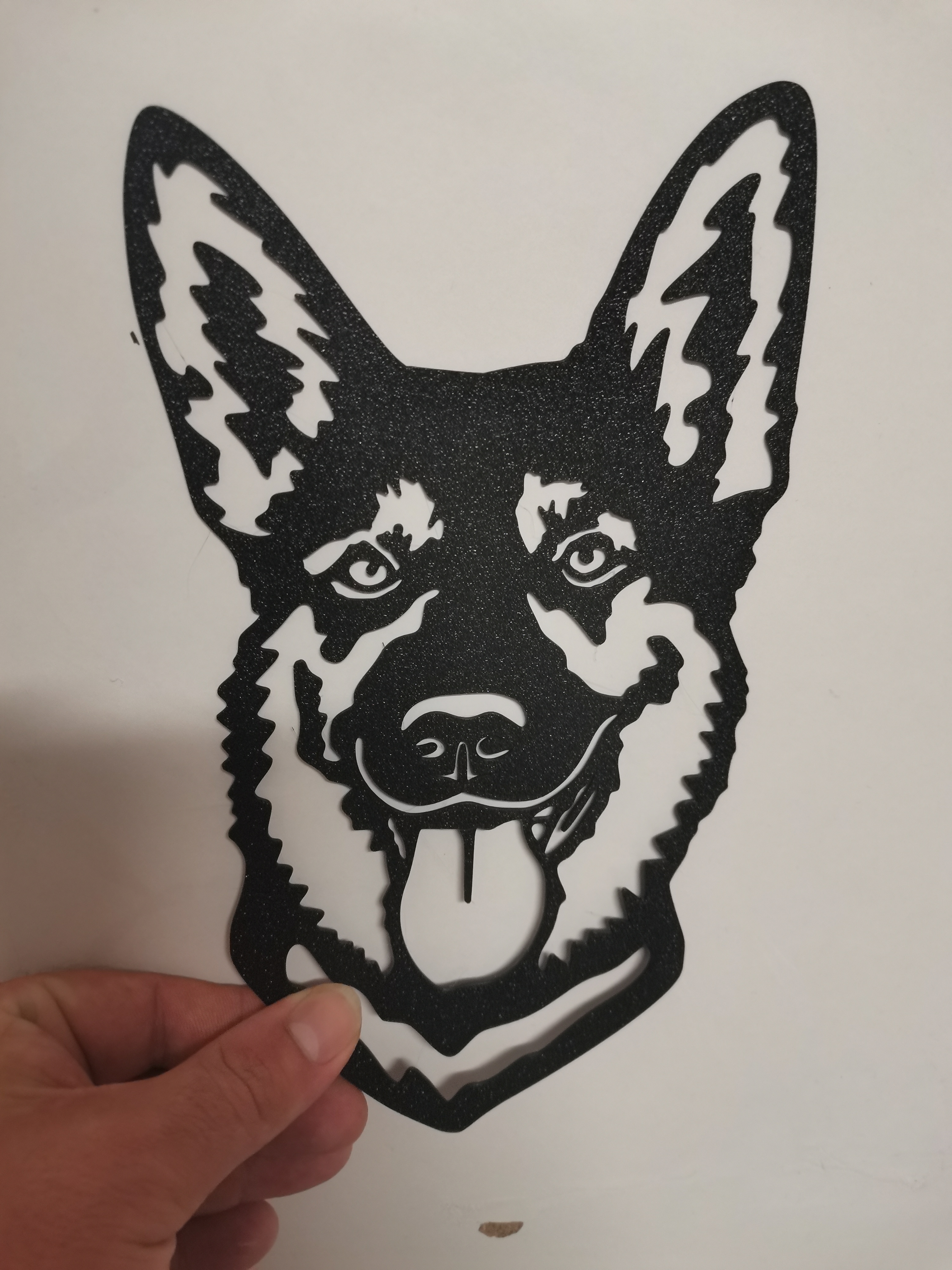 German shepherd wall art