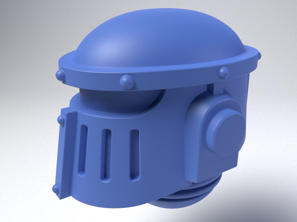 Helmet - Original Scale - Version Two Plain 01