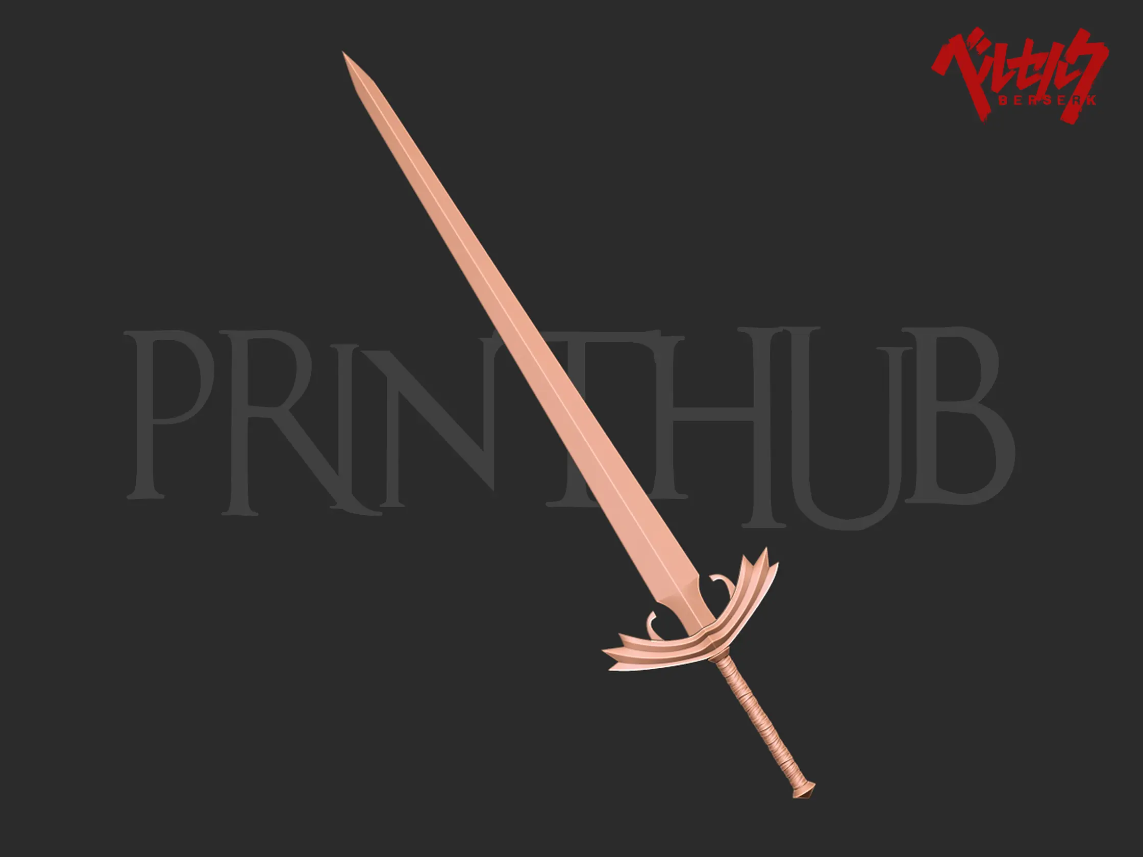 Casca Golden Age SwordFor cosplay Prop