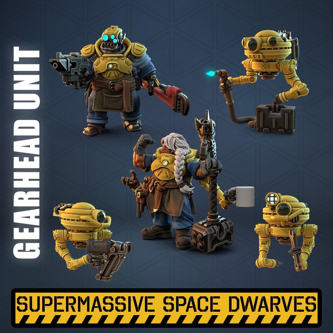 Supermassive Space Dwarves: Gearhead Unit