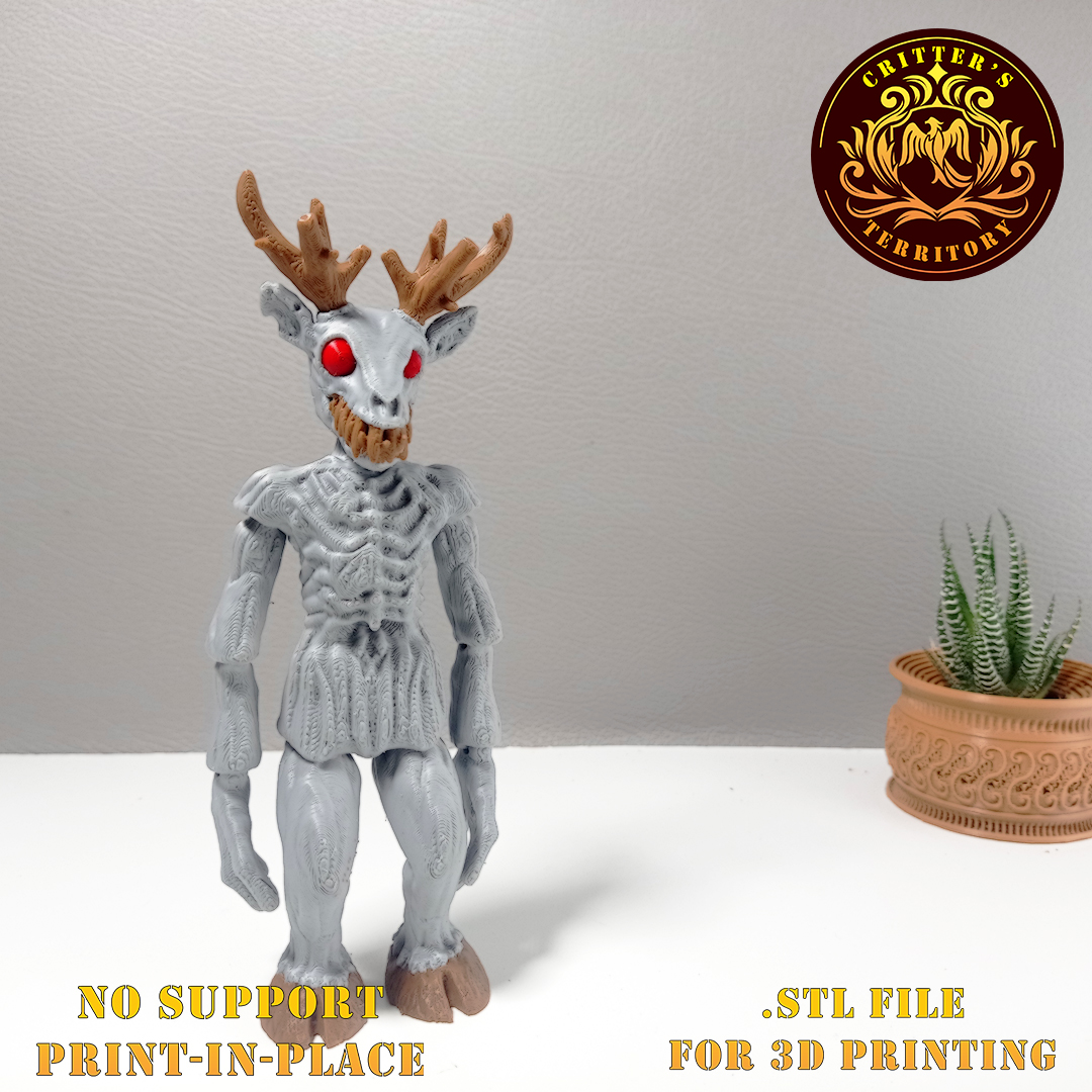 FLEXI WENDIGO HALLOWEEN SPECIAL | PRINT IN PLACE | NO SUPPORT