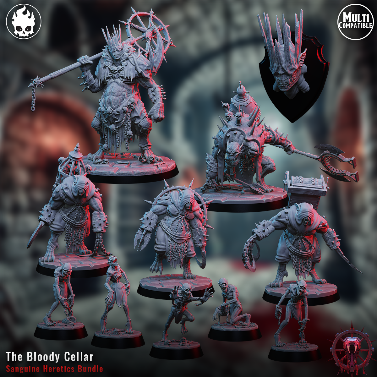 The Bloody Cellar STL Bundle