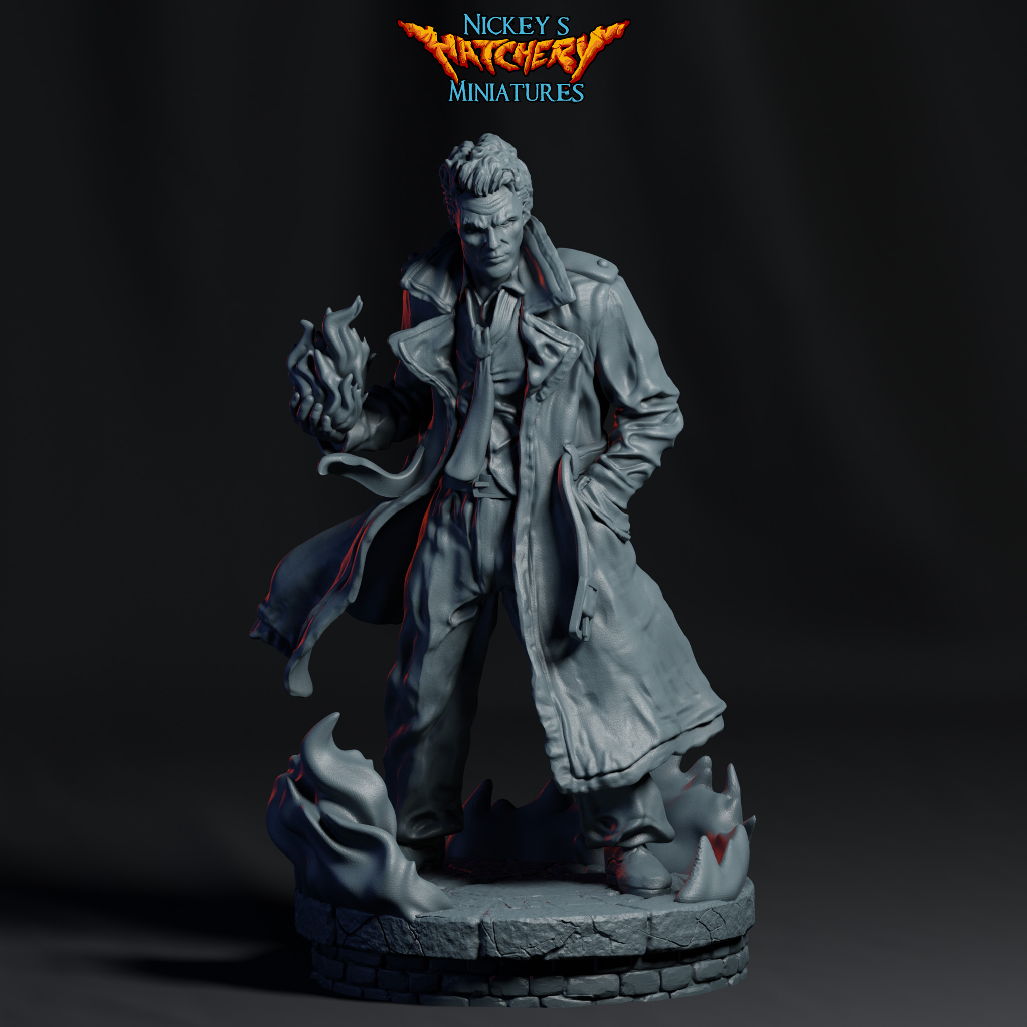 John Constantine, The Trenchcoat Magician | Fan Statue
