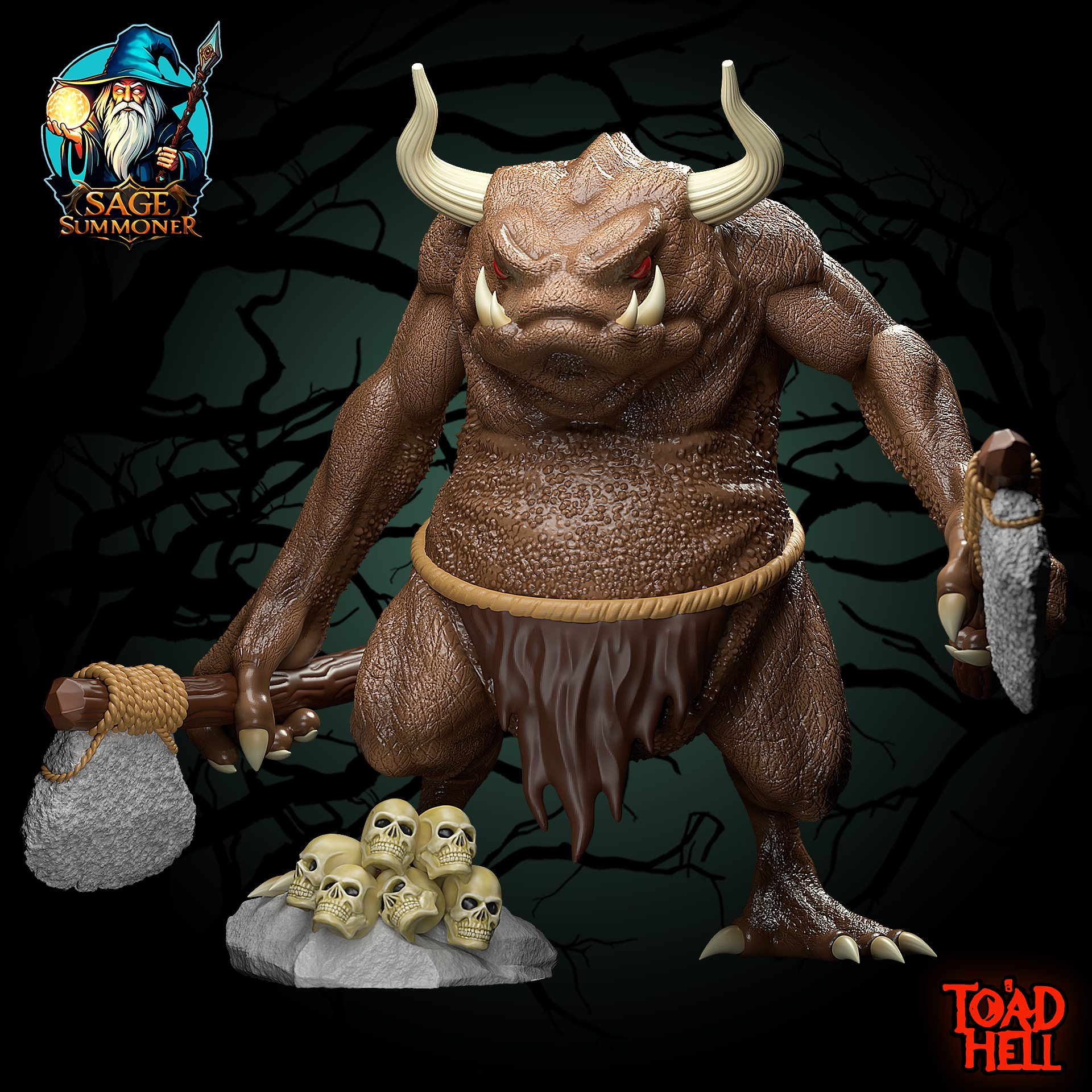 Brute Slaad Toad - Toad Hell