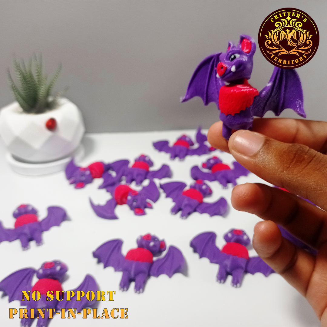 Flexi Mini Bat | Halloween Special | No support Articulate