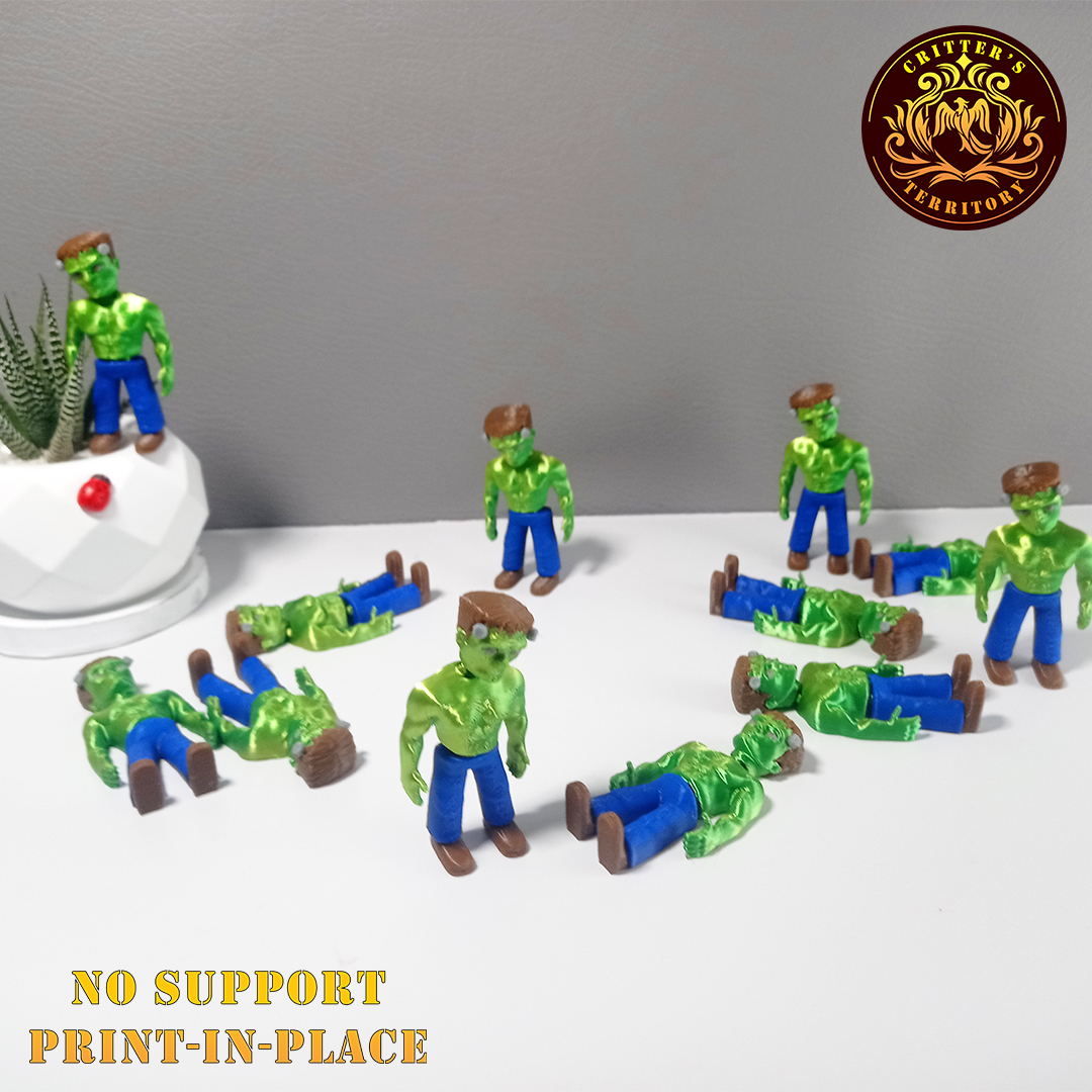 Flexi Mini Frankenstein | Halloween Special | No support Articulate