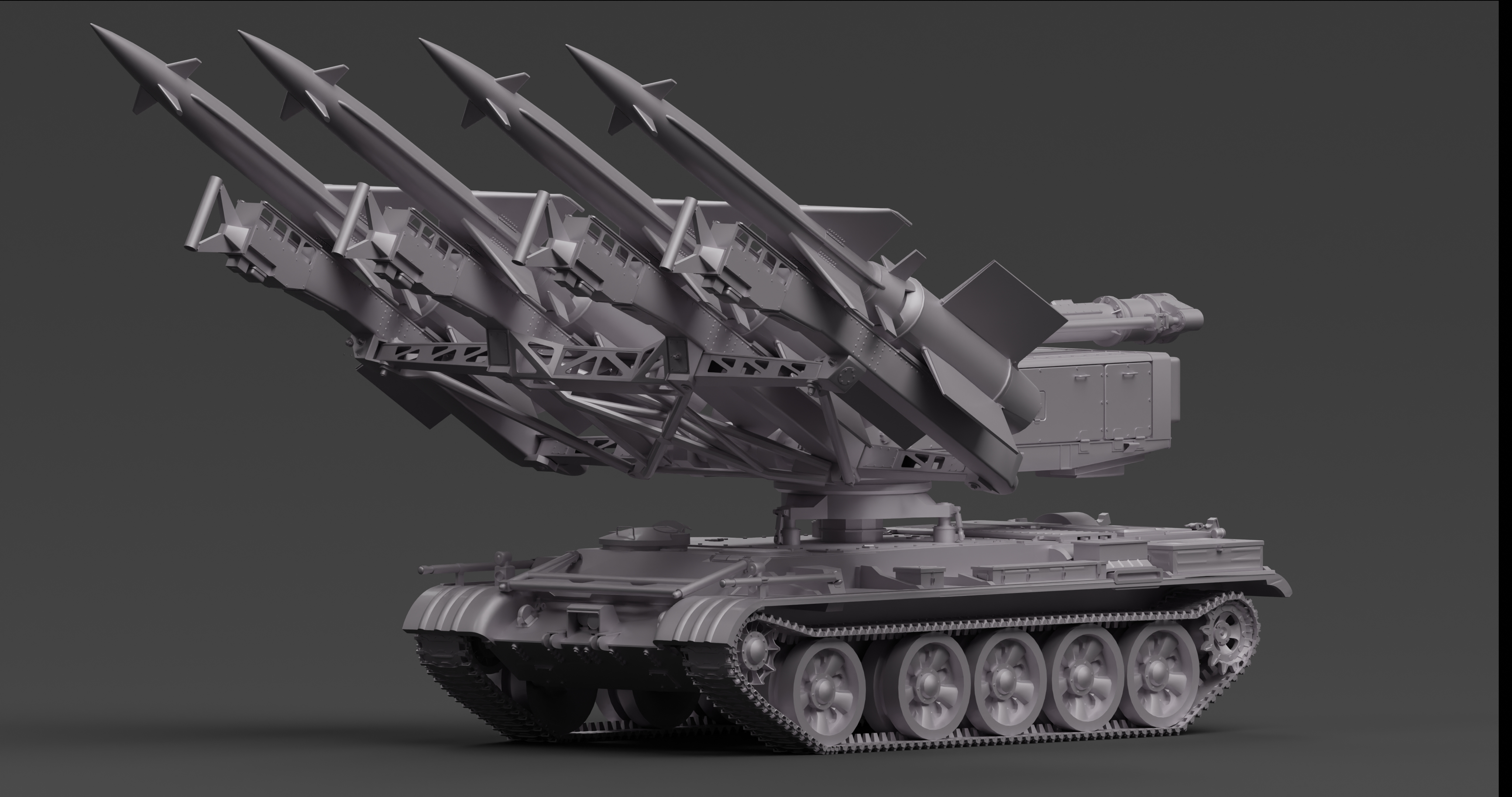 S-125 Neva SC on T55