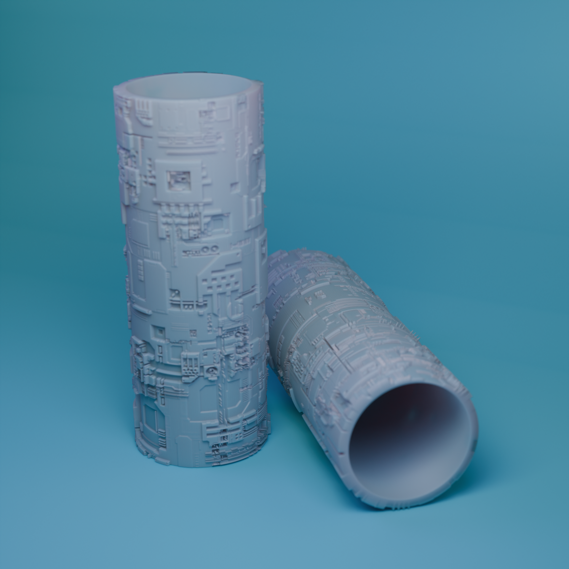 Texture Rolling Pin for Clay and Polymer - Perfect for Tabletop Game Scenery (DND, Warhammer)