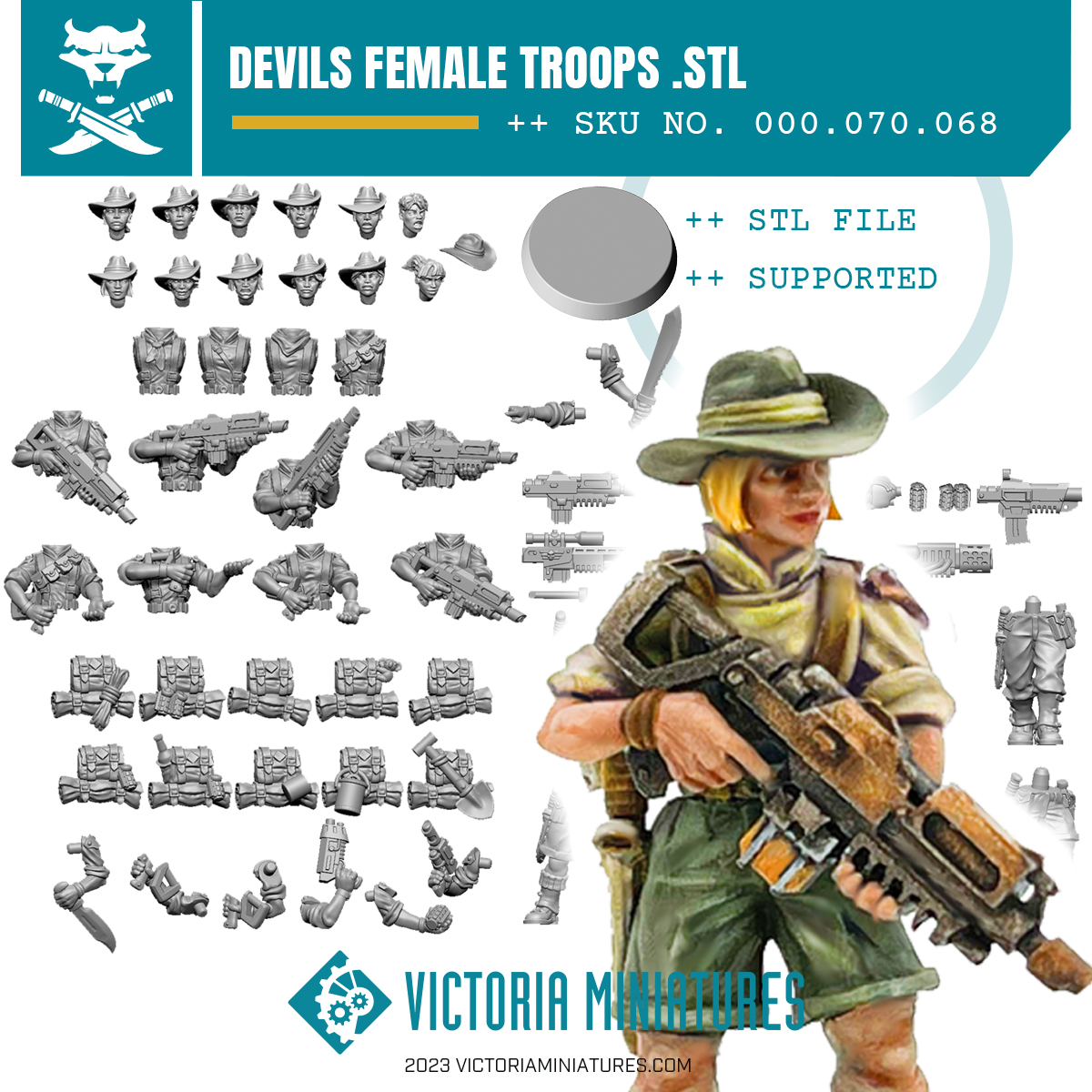 Female Devils Troops