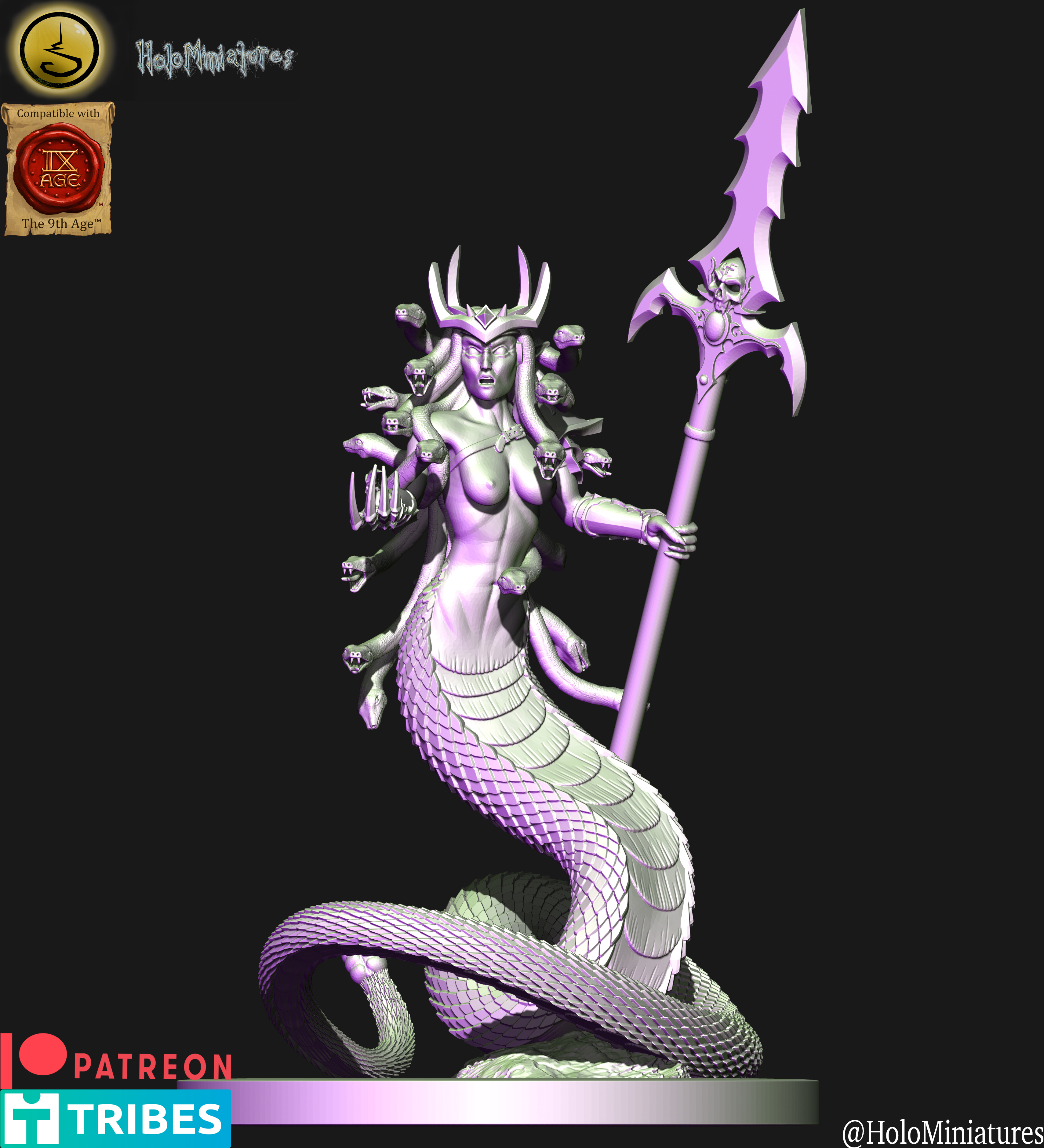 Dark elves Medusa 1 (elf)