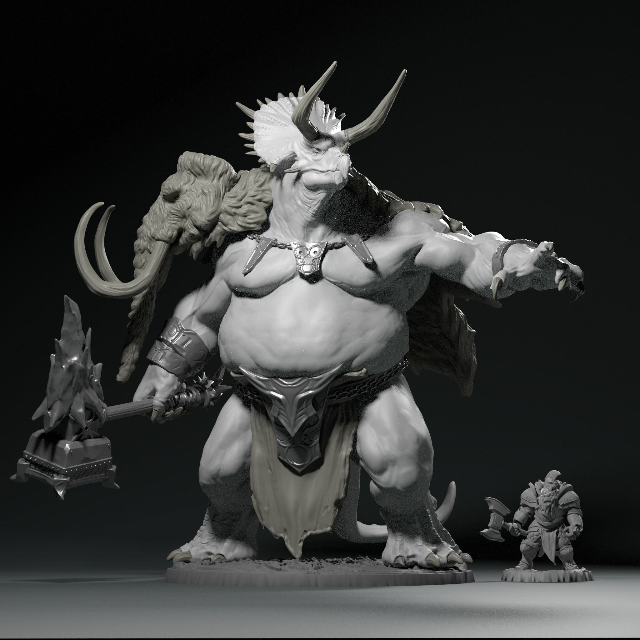 Triceratops DEMIGOD