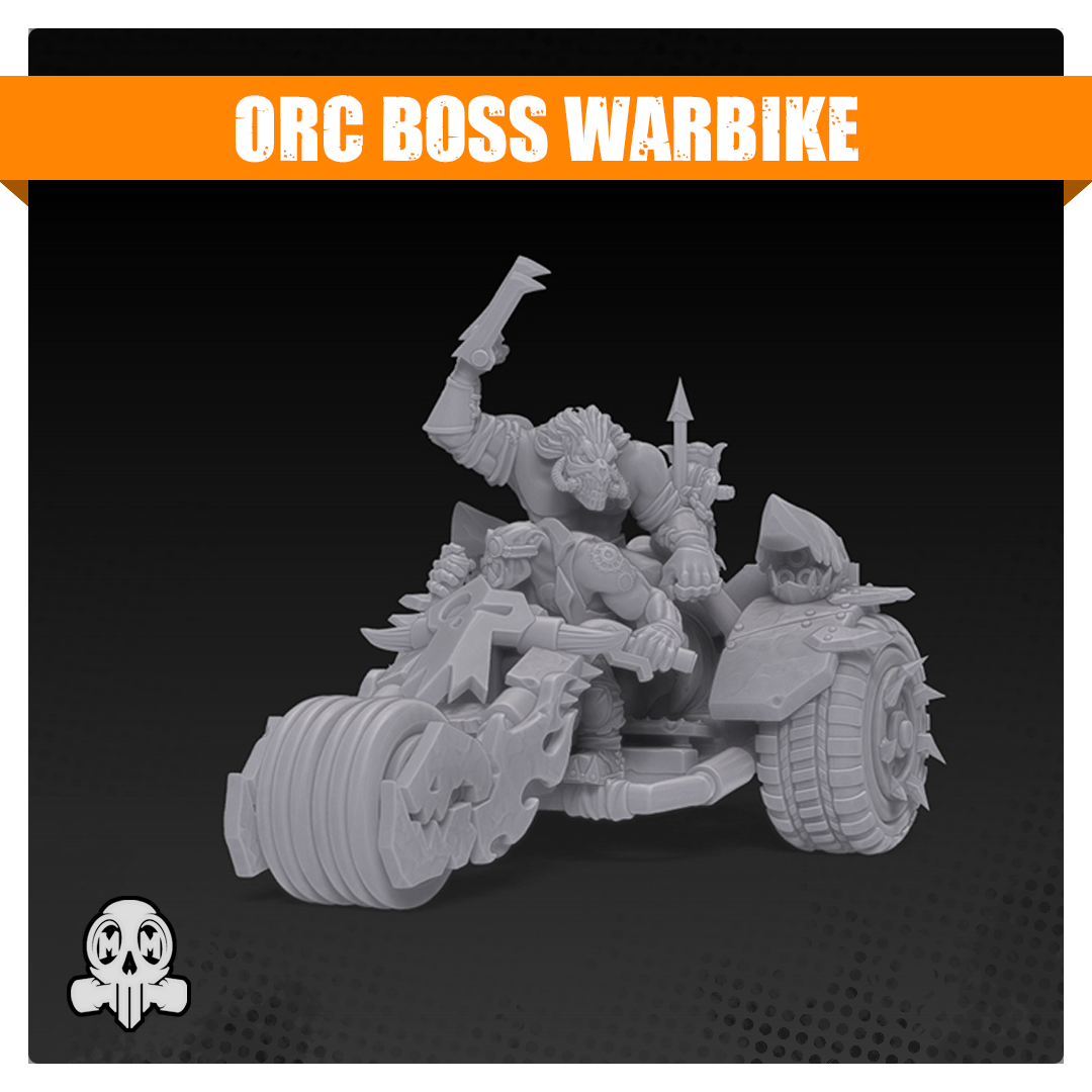 Orc Boss on Warbike Kit