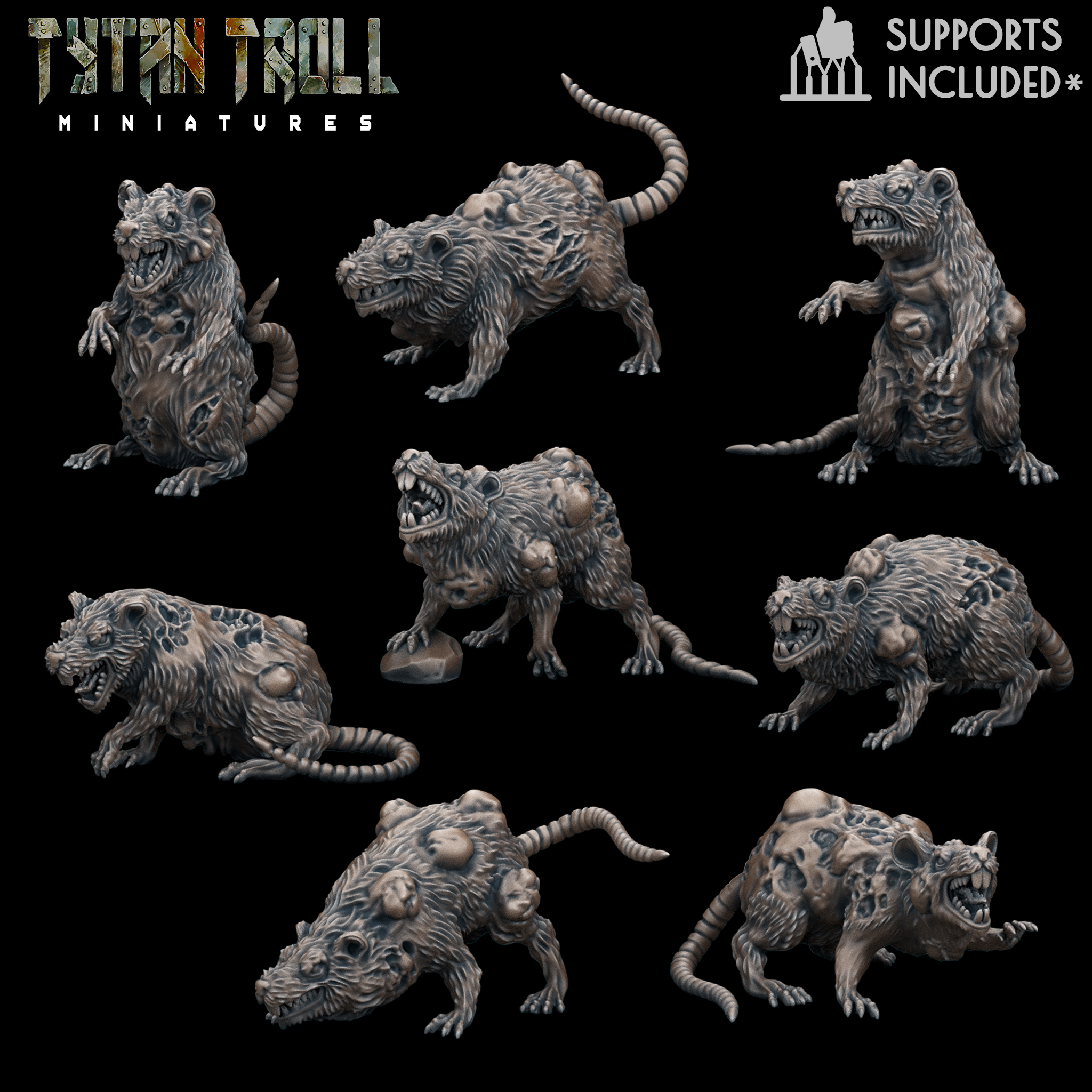 Plagued Rat Pack [Pre-Supported]