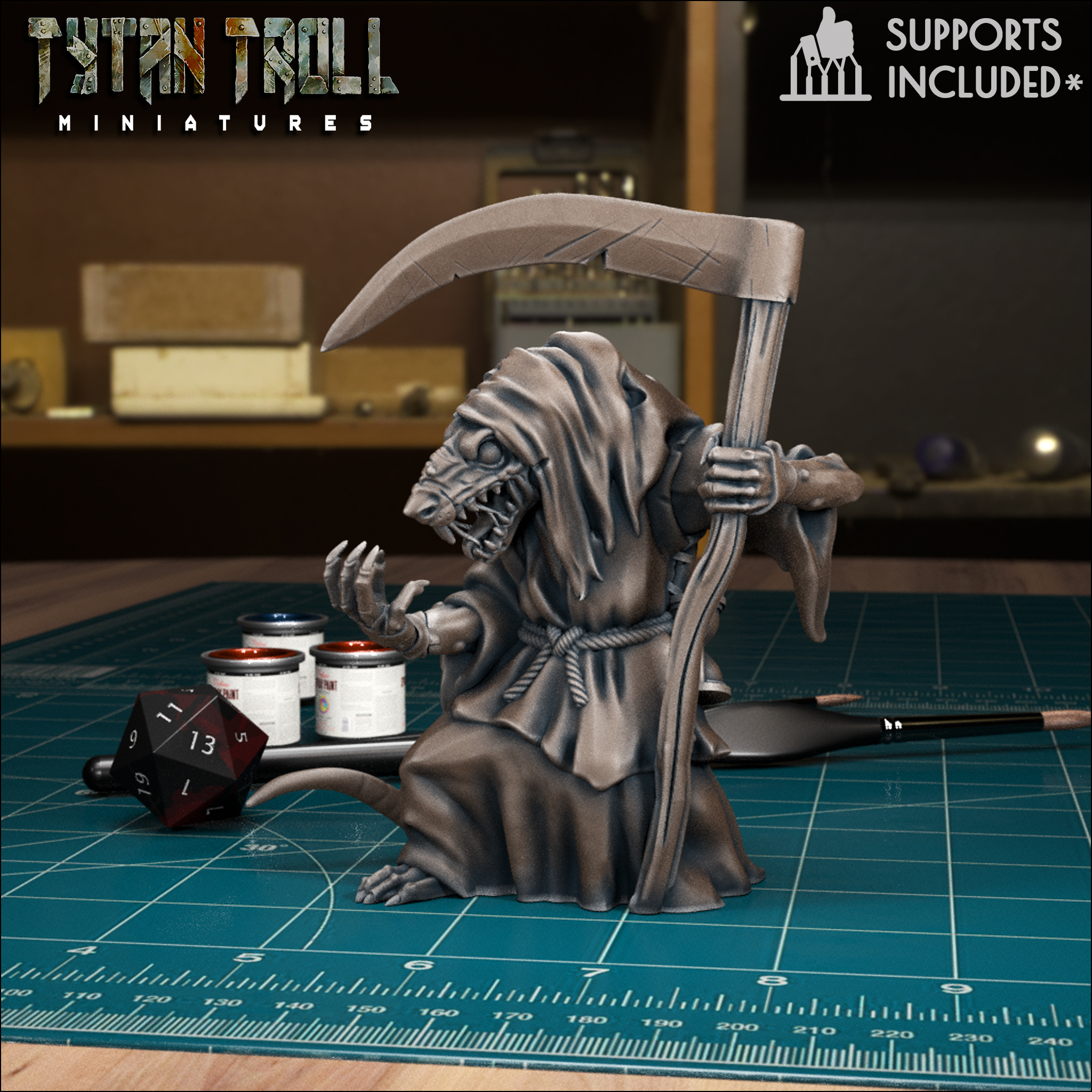 Plague Rat Scythe [Pre-Supported]