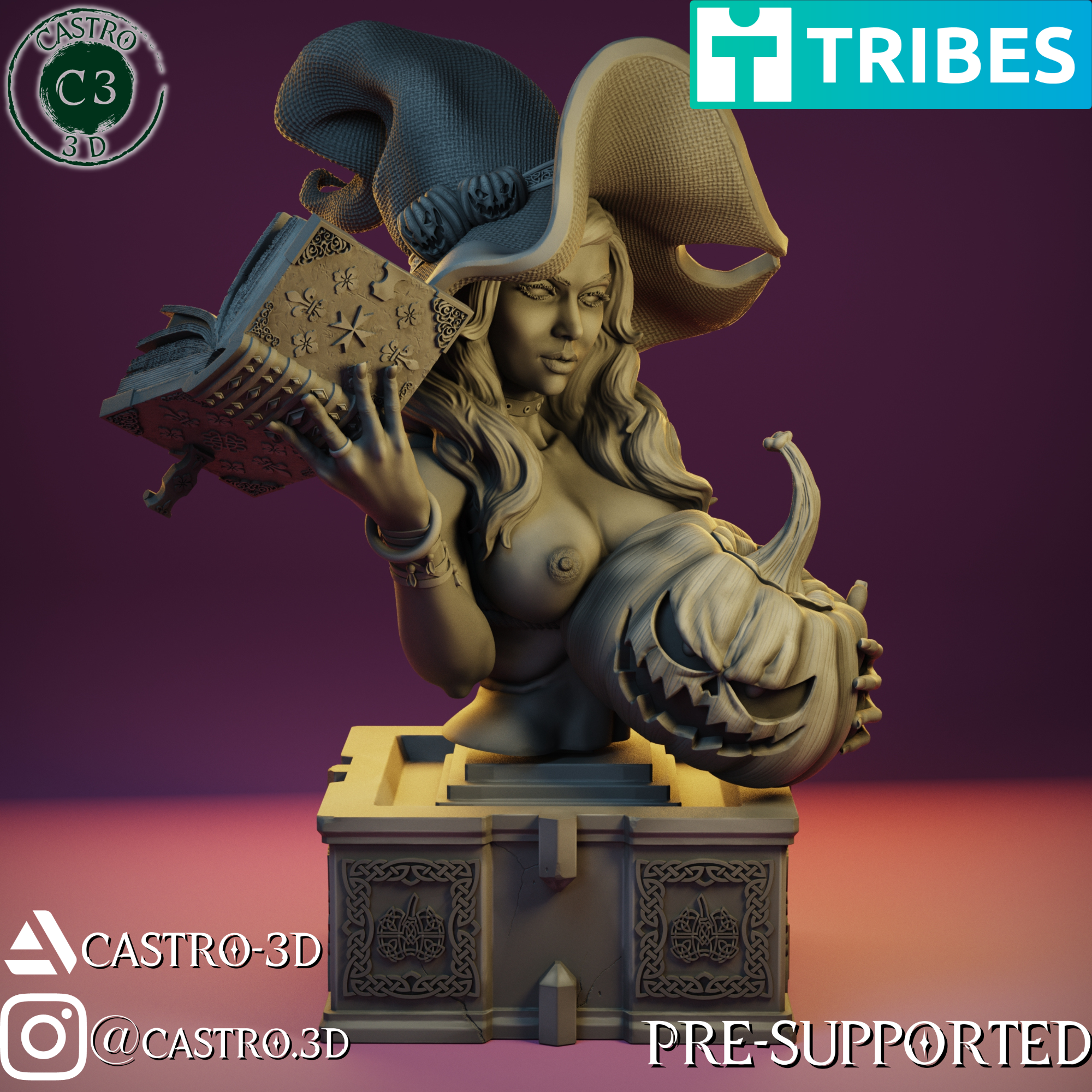 BUST Mabel the Witch NSFW - Boardgame with DnD Sheet