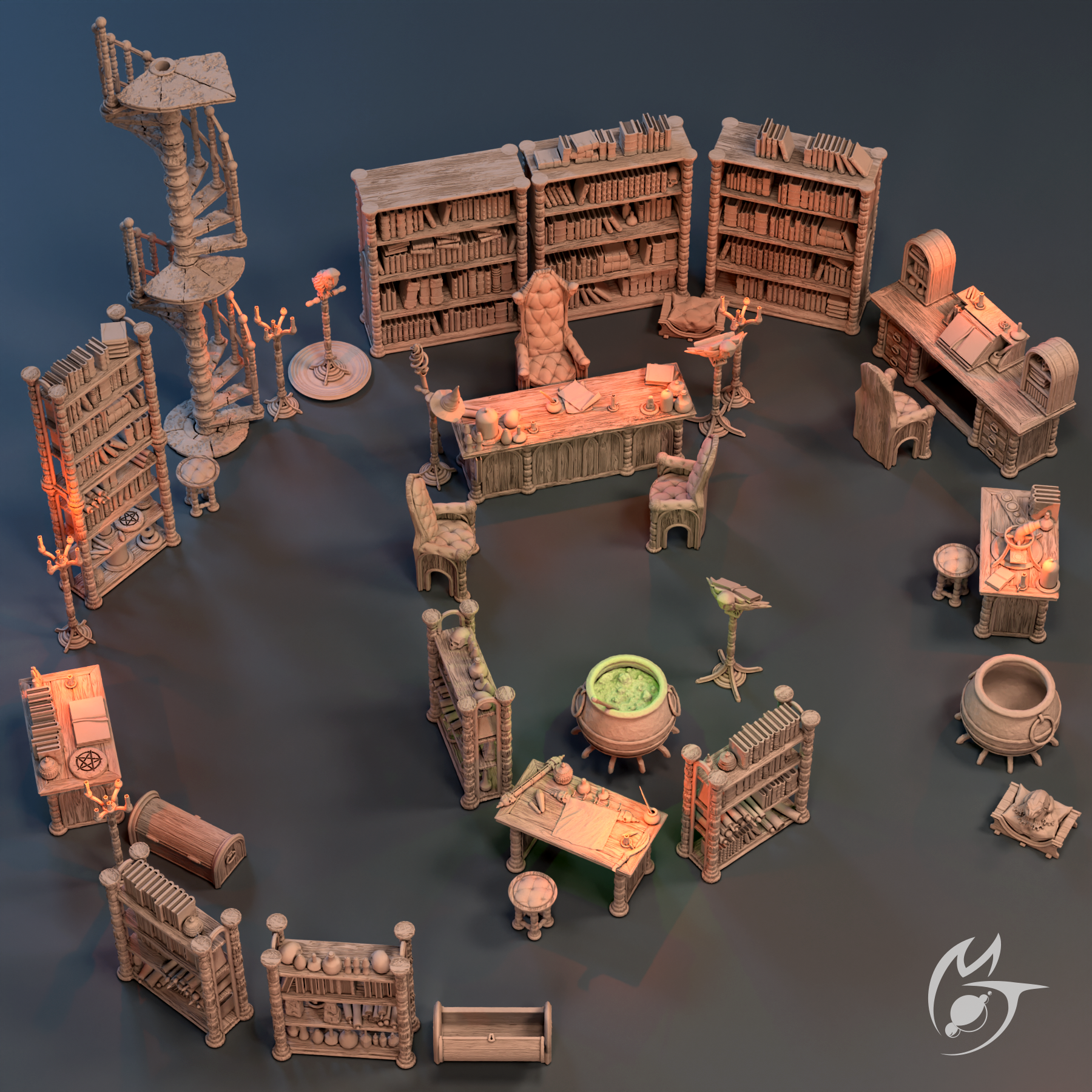 Wizard Tower Objects & Props