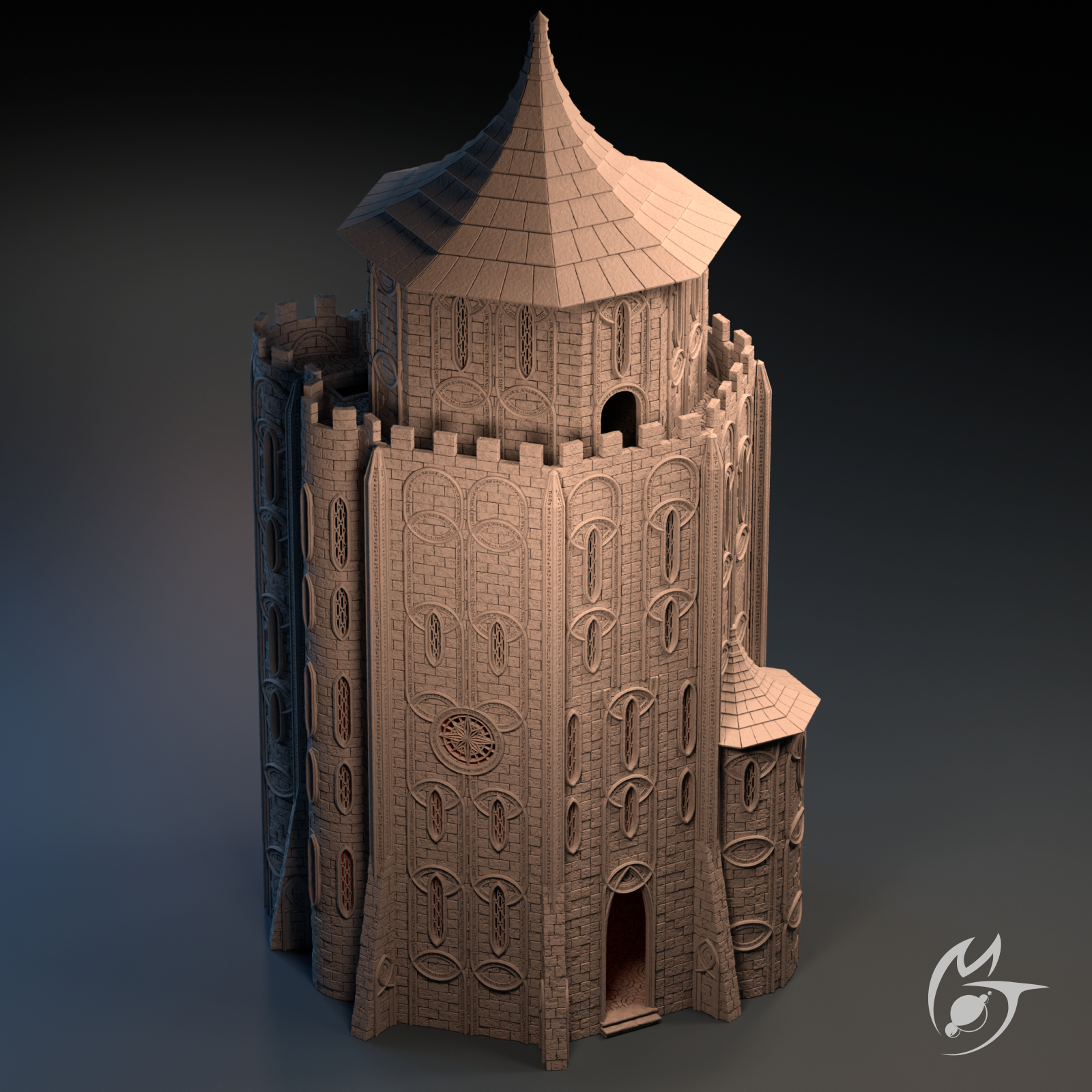 Wizard Tower - modular OpenLOCK structure
