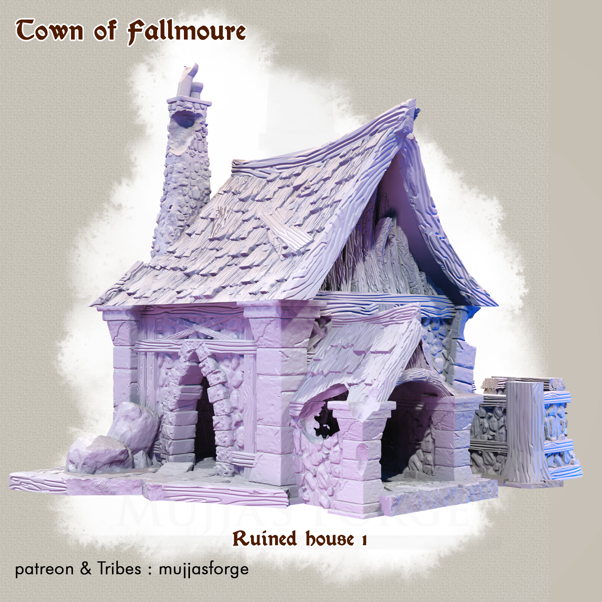 Town of Fallmoure - ruined house1