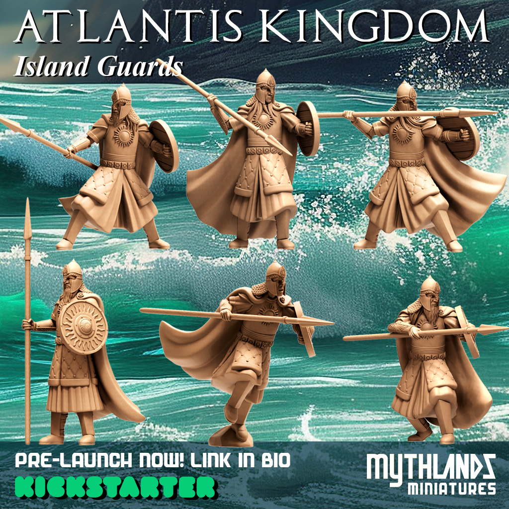 Atlantis Island Guard Set