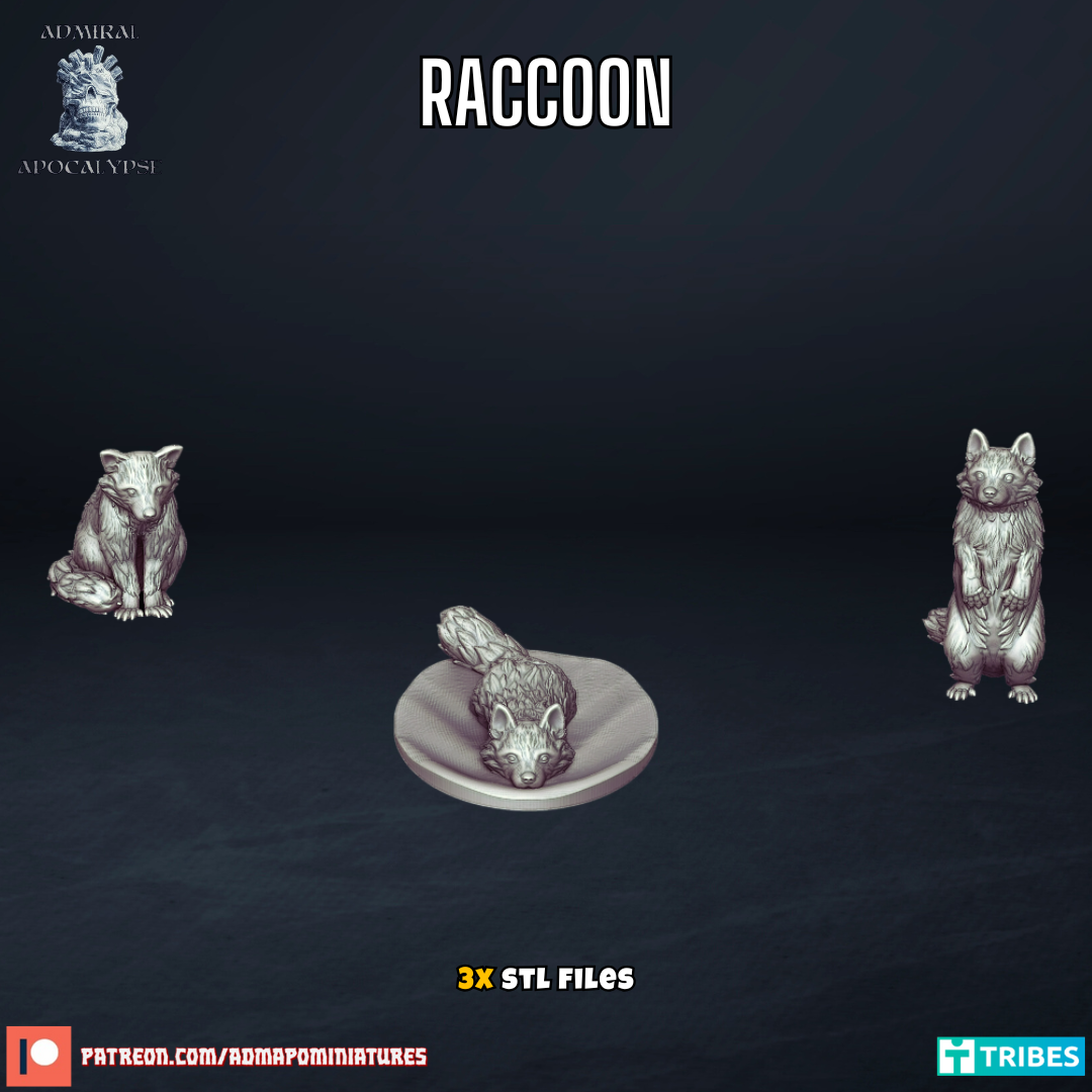 Raccoon (Pre-supported)