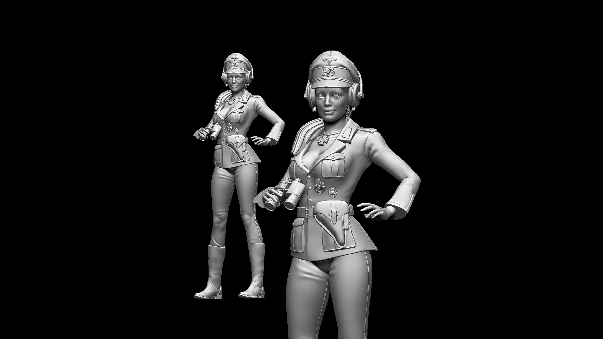 german girl tank crew