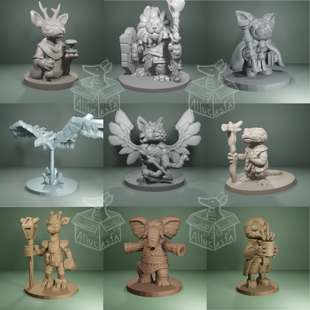 Warriors & Folks :: Stone and Wood Tribes