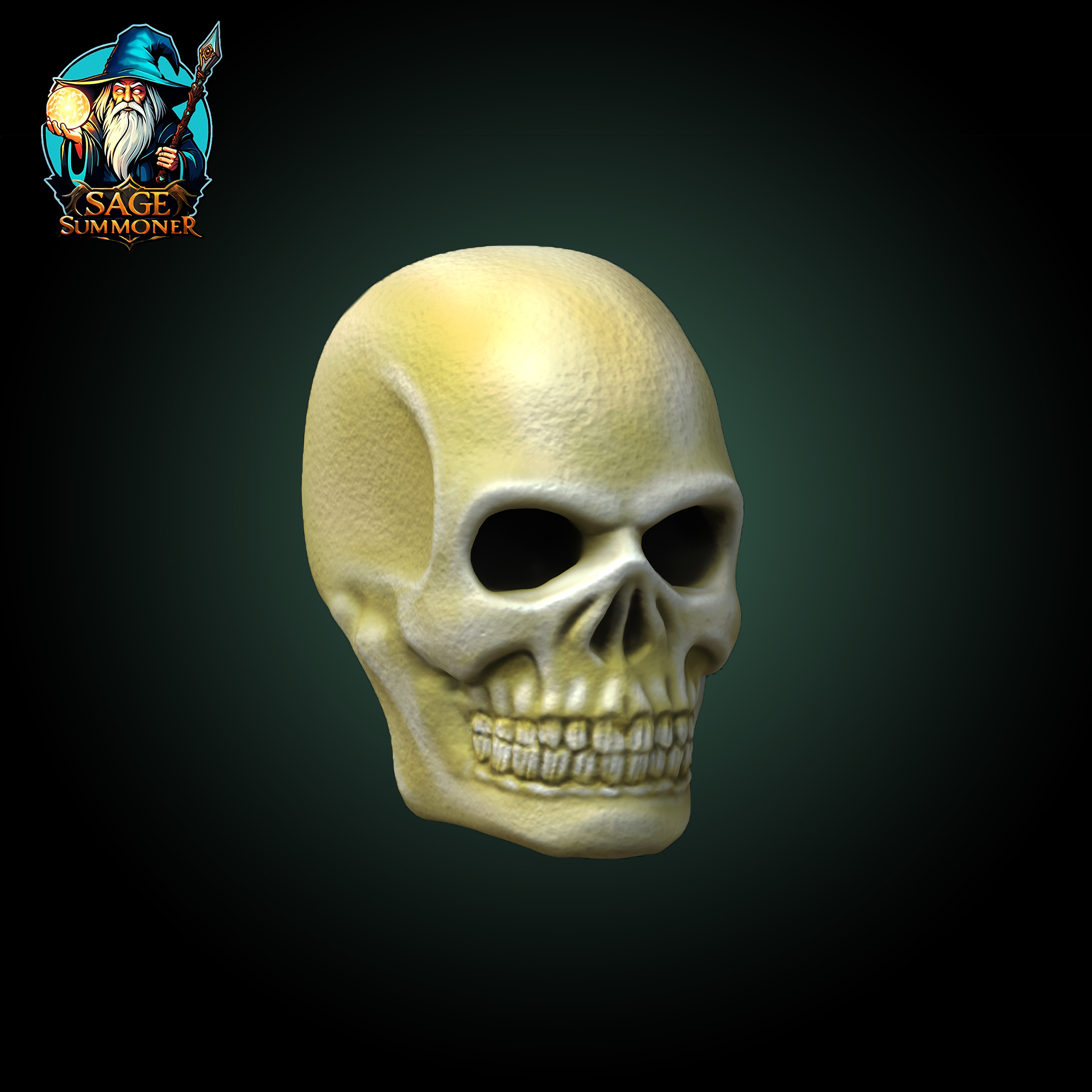 Human Skull - FREE STL