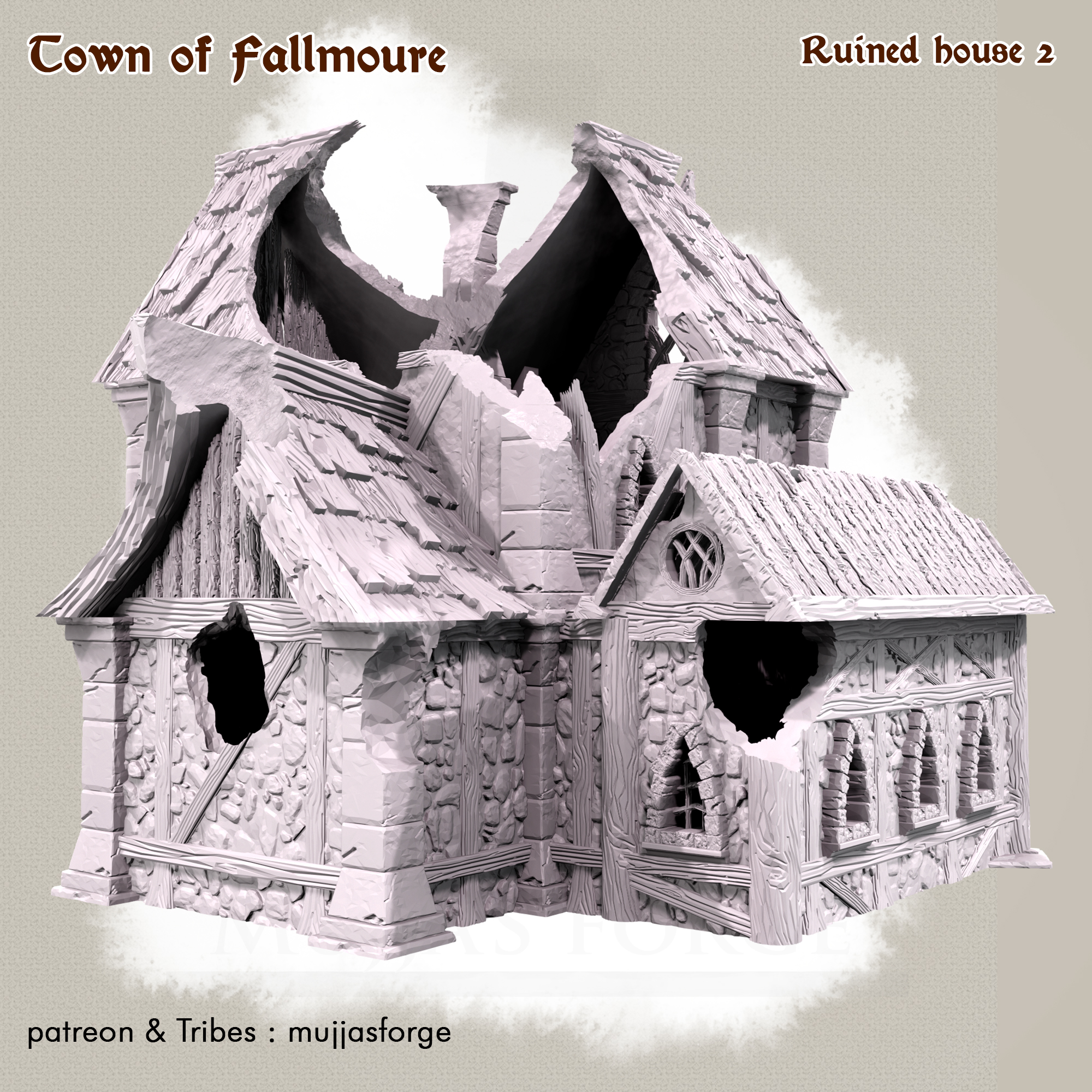 Town of Fallmoure - Ruined house 2