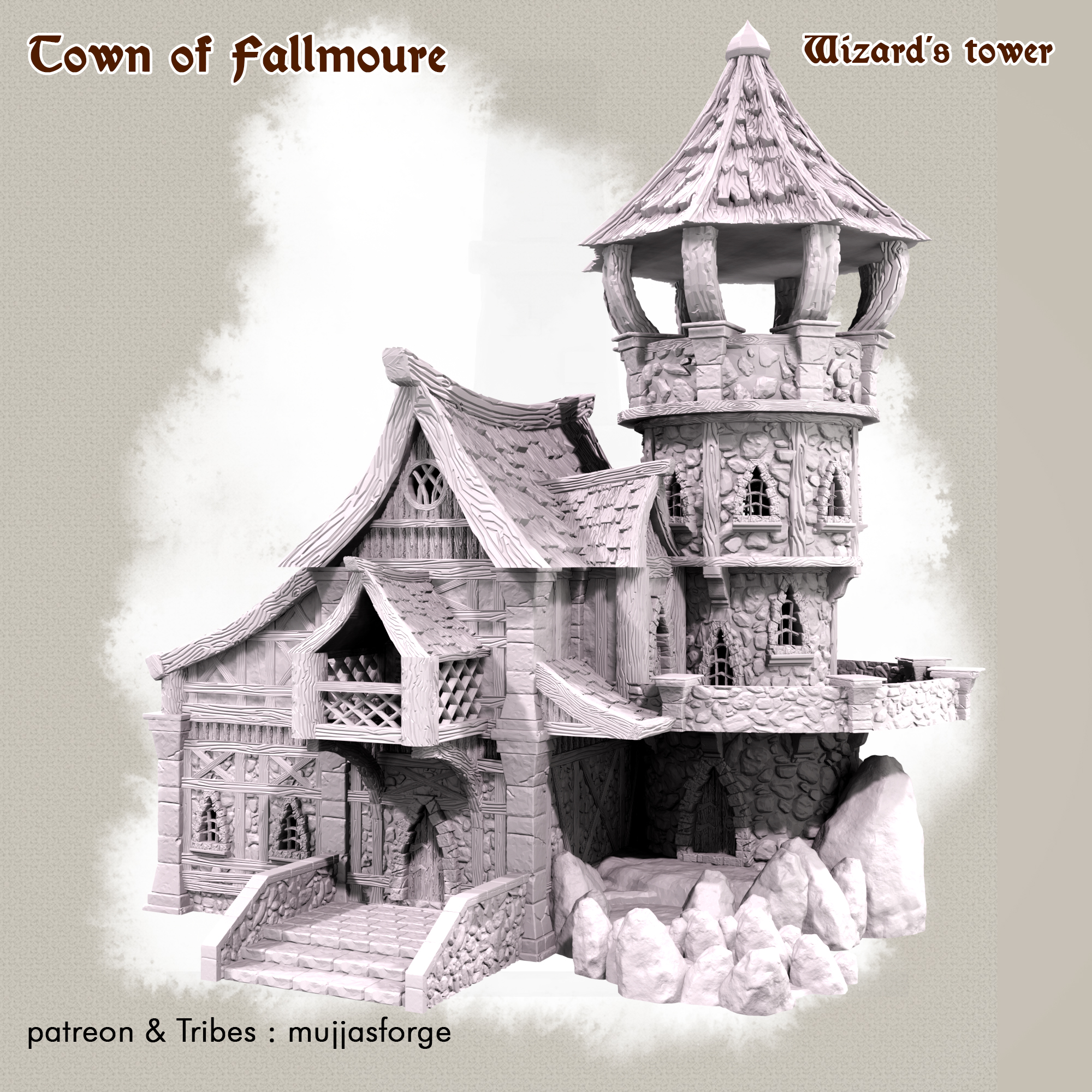 town of Fallmoure - Wizard's tower