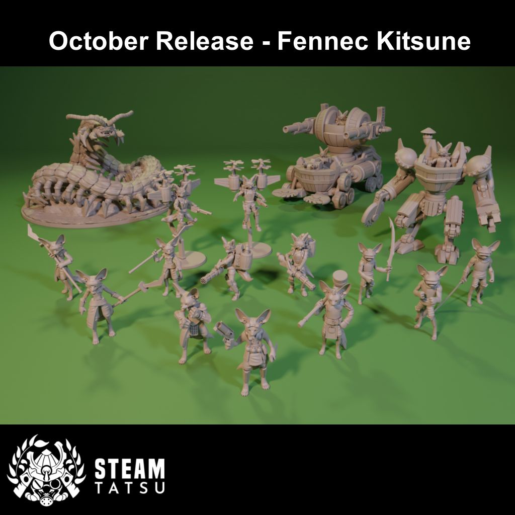October 24 Release - Fennec Kitsune