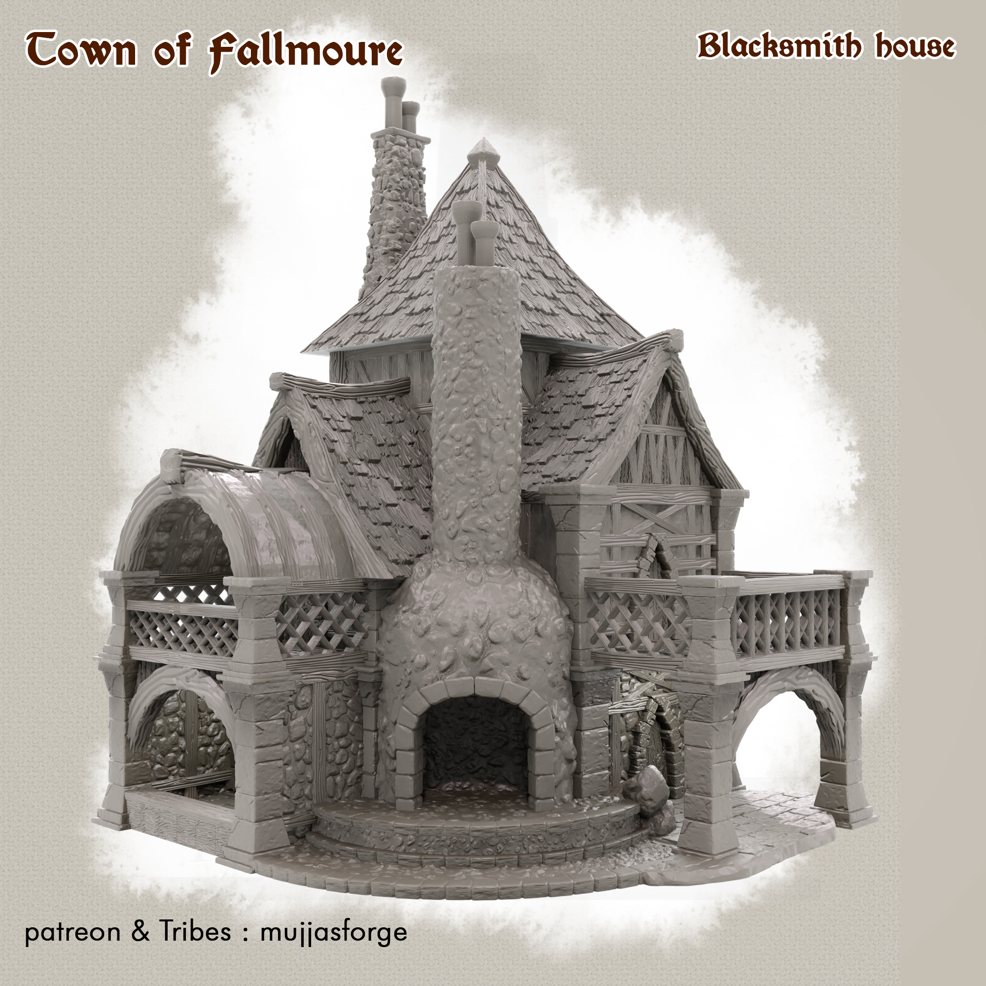 town of Fallmoure - blacksmith house