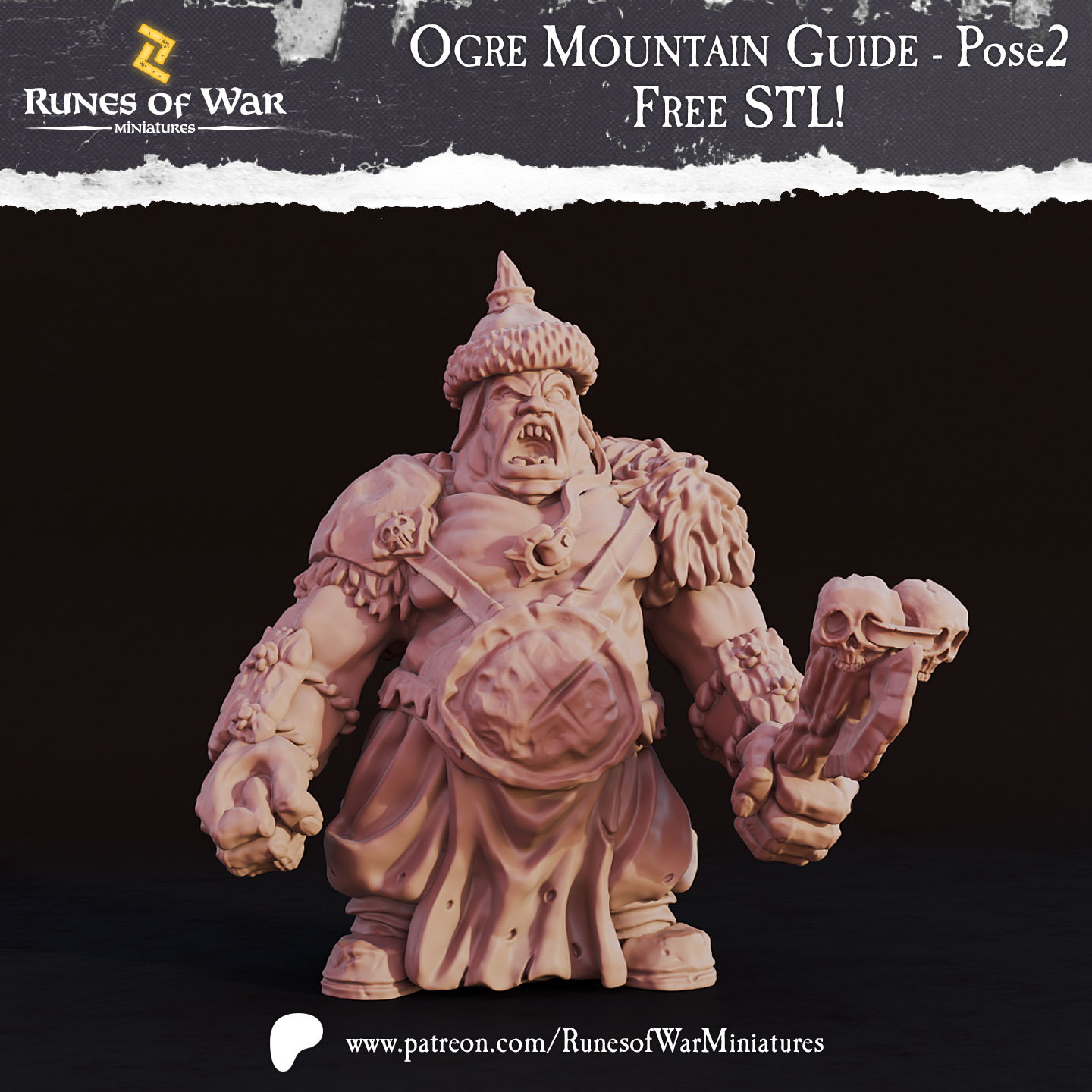 Ogre Maneaters - Ogre Mountain Guide (pose 2) Free