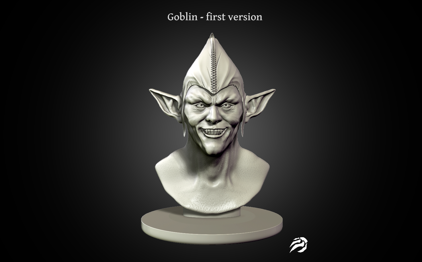 Goblin - first version / 3D printable Miniature