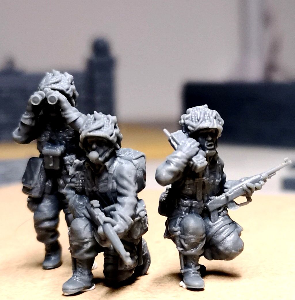 WW2 US PARATROOPERS COMMAND GROUP 1