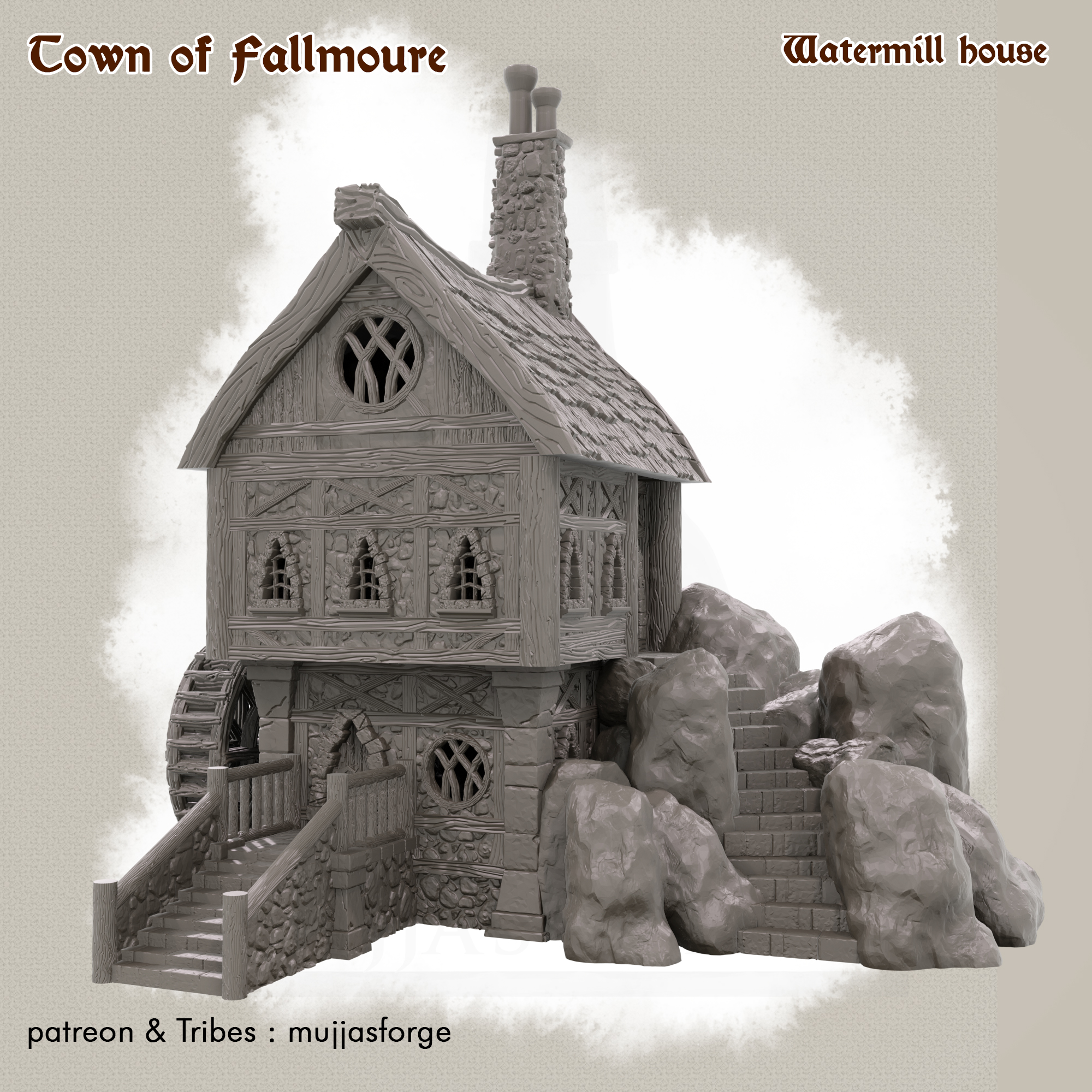 town of Fallmoure - watermill house