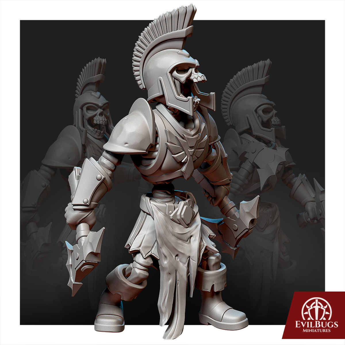 Skeleton Fallen Lord 28mm/32mm/54mm