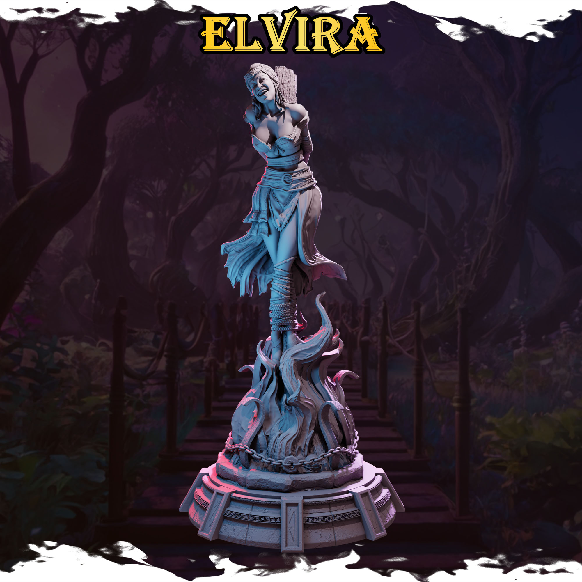 Elvira from Ladies of Fairy Tales (Bust included)