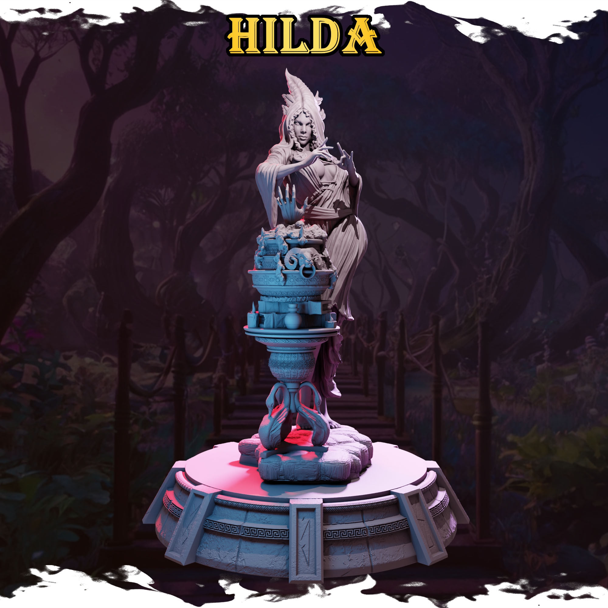 Hilda from Ladies of Fairy Tales (Bust included)