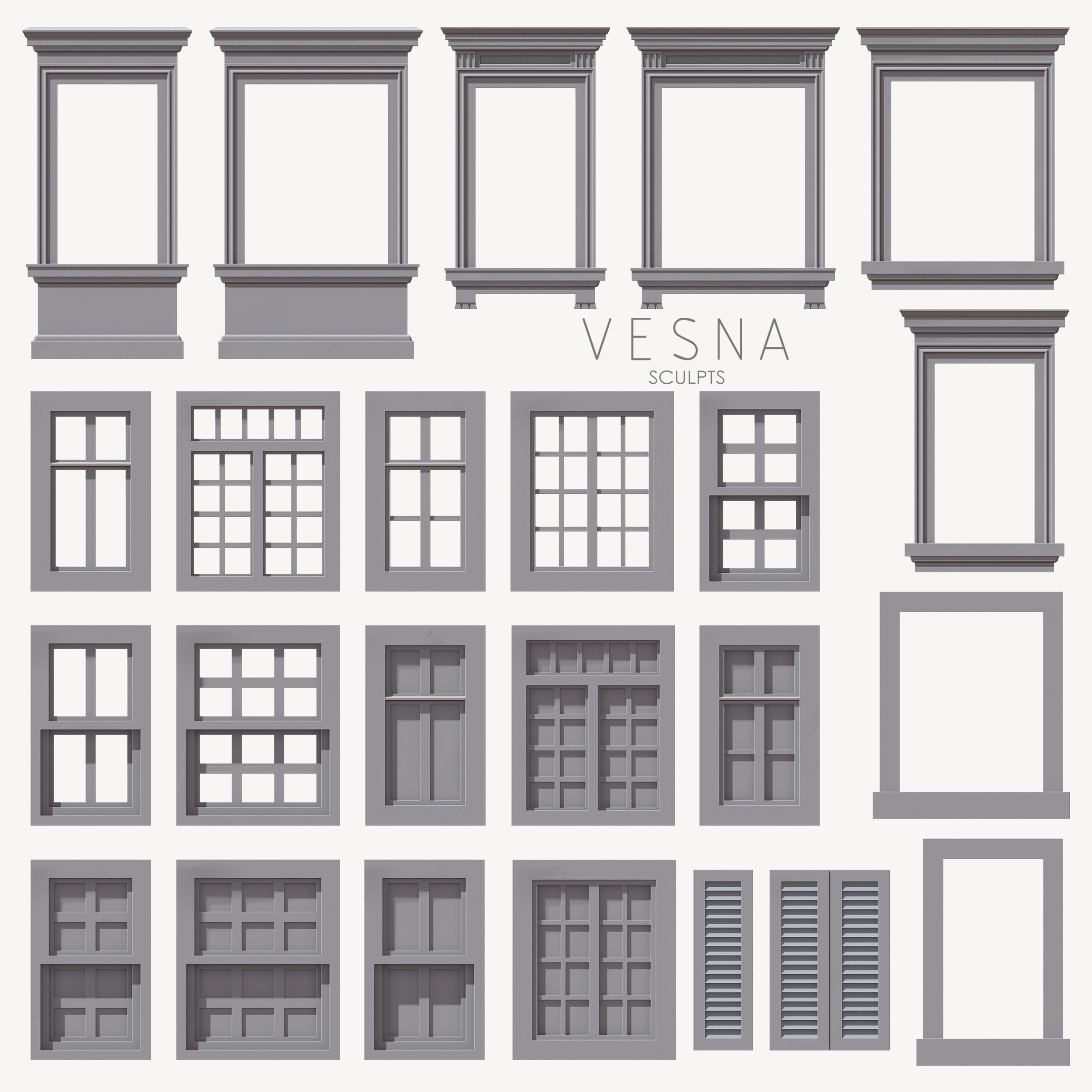 Victorian Windows Pack