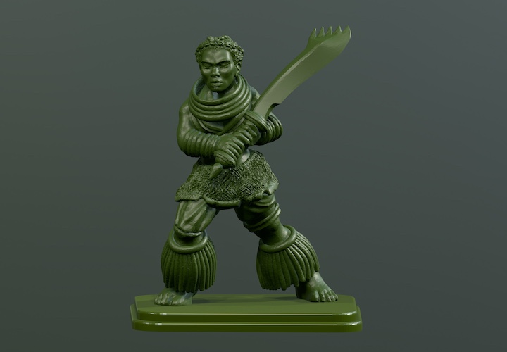 HeroQuest Gbeto Warrior
