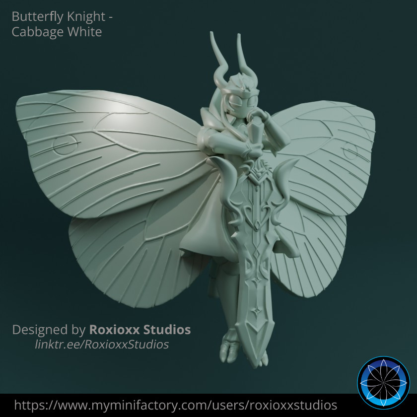 Cabbage White Butterfly Knight, Paladin