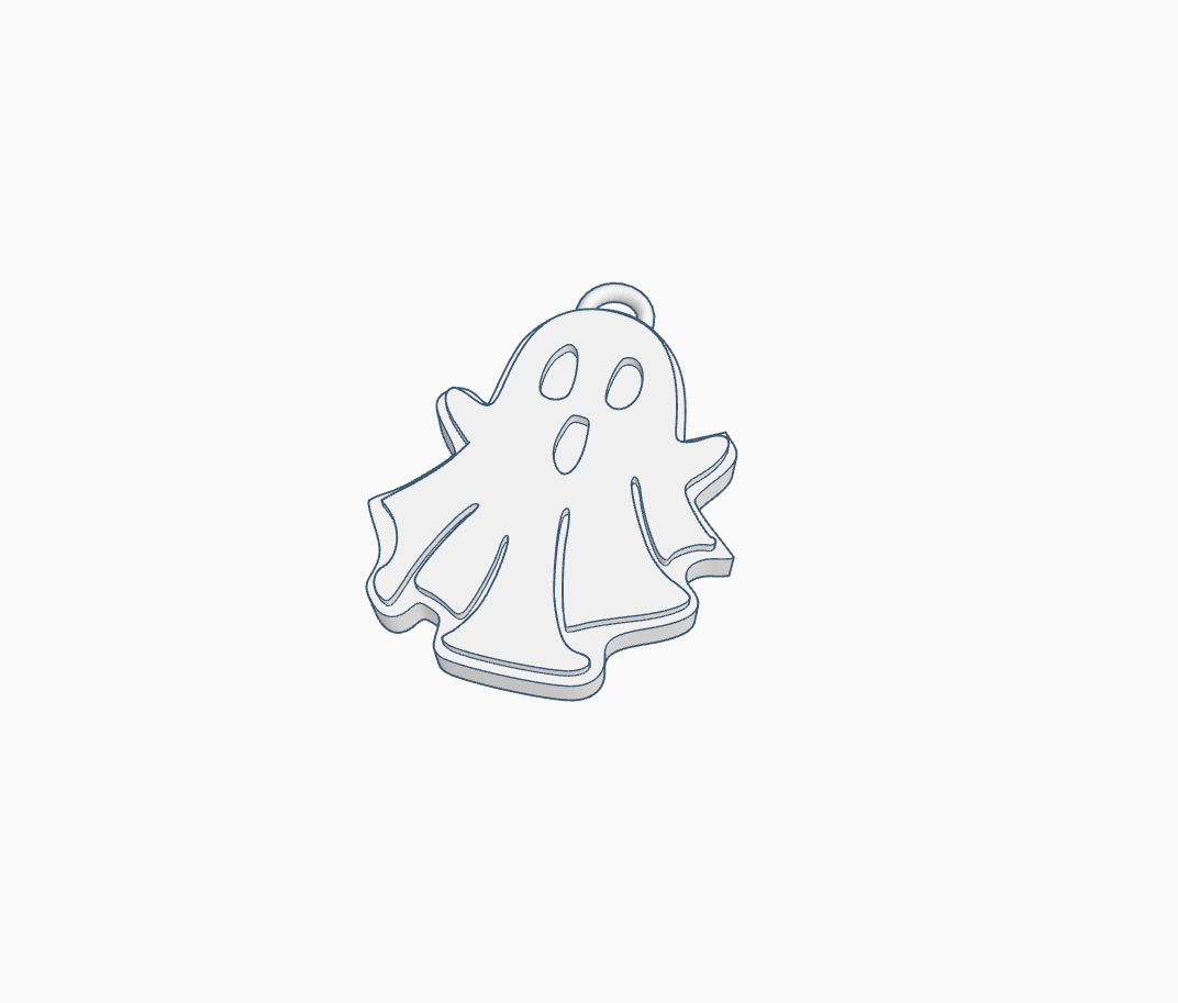 Ghost Keychain