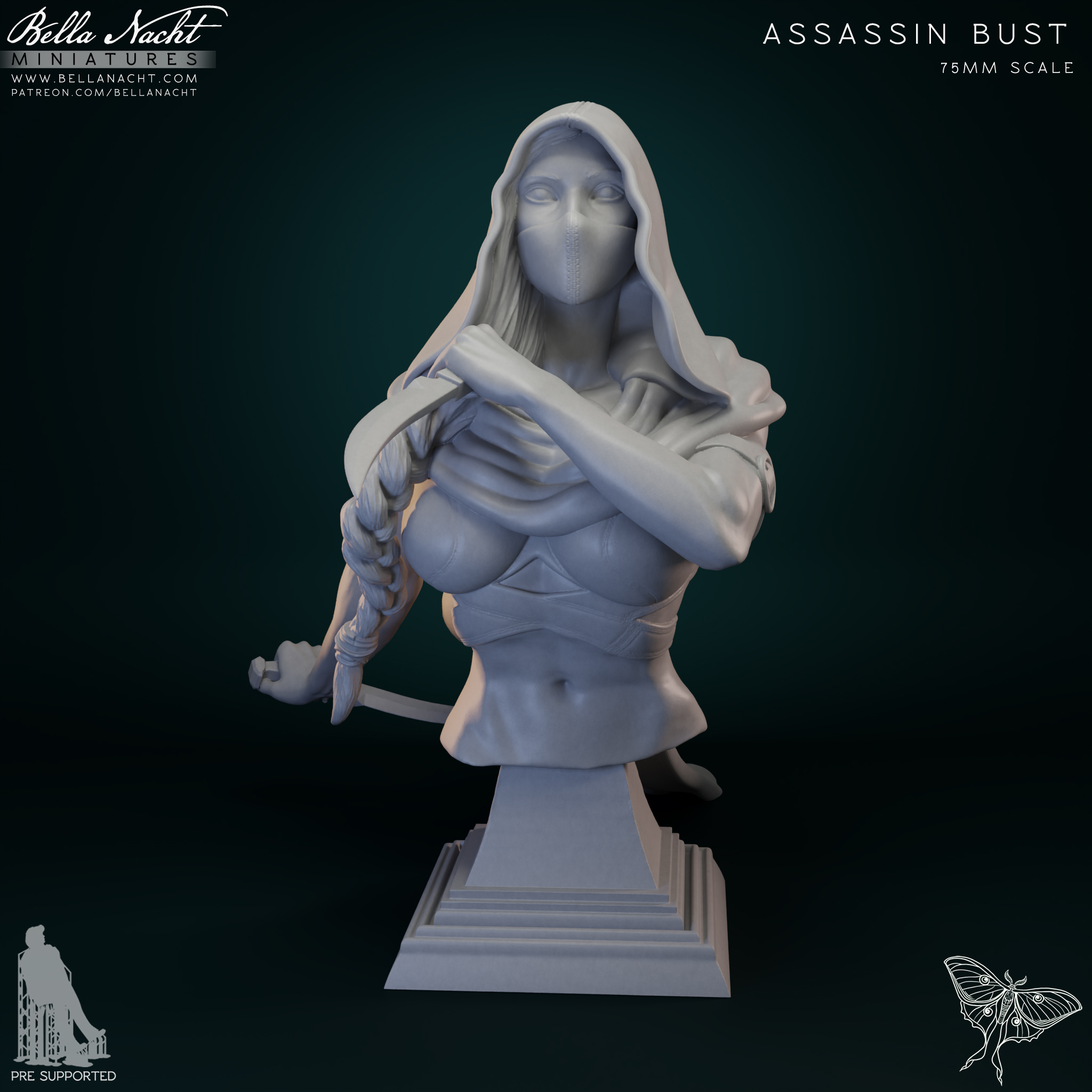 Assassin PInup Bust