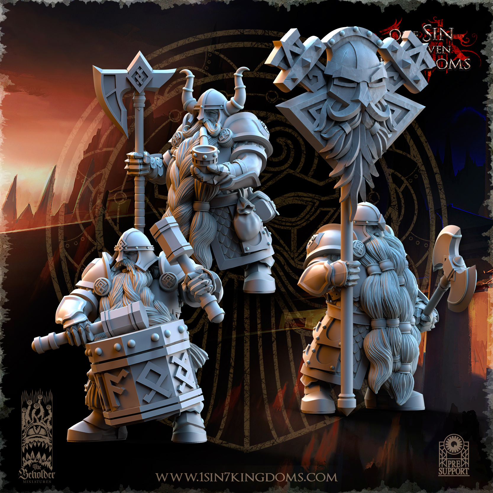 Dwarven Kingdoms Legion of the Ancient Commnad Group