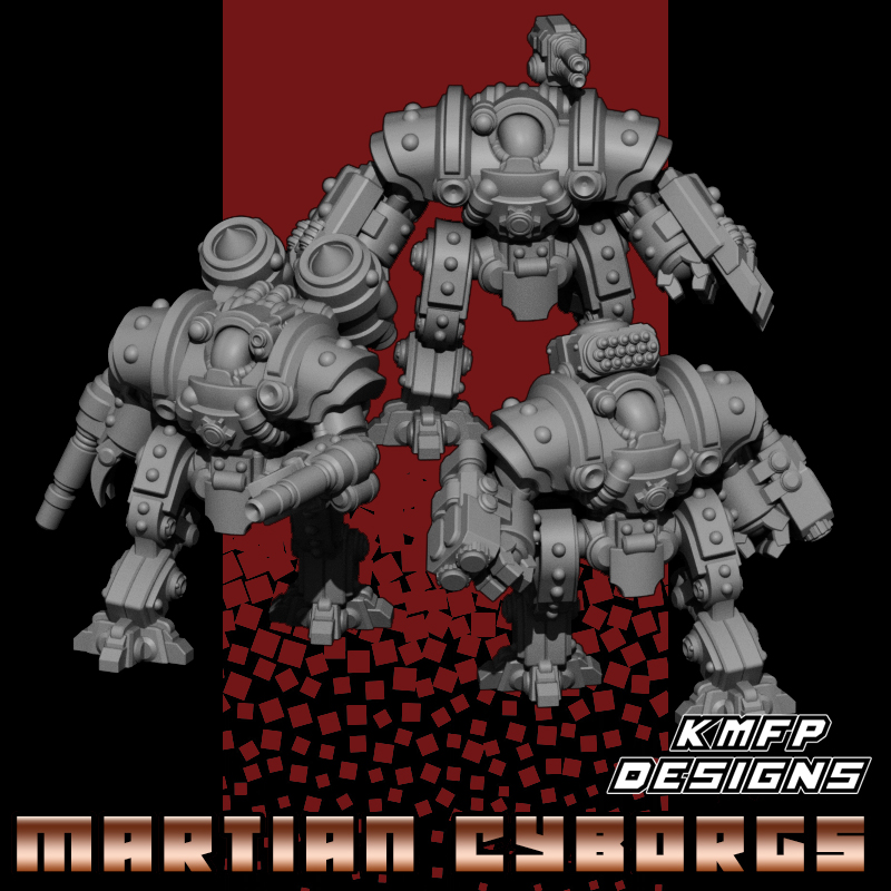 Martian Cyborg - Advanced Battle Cyberbots
