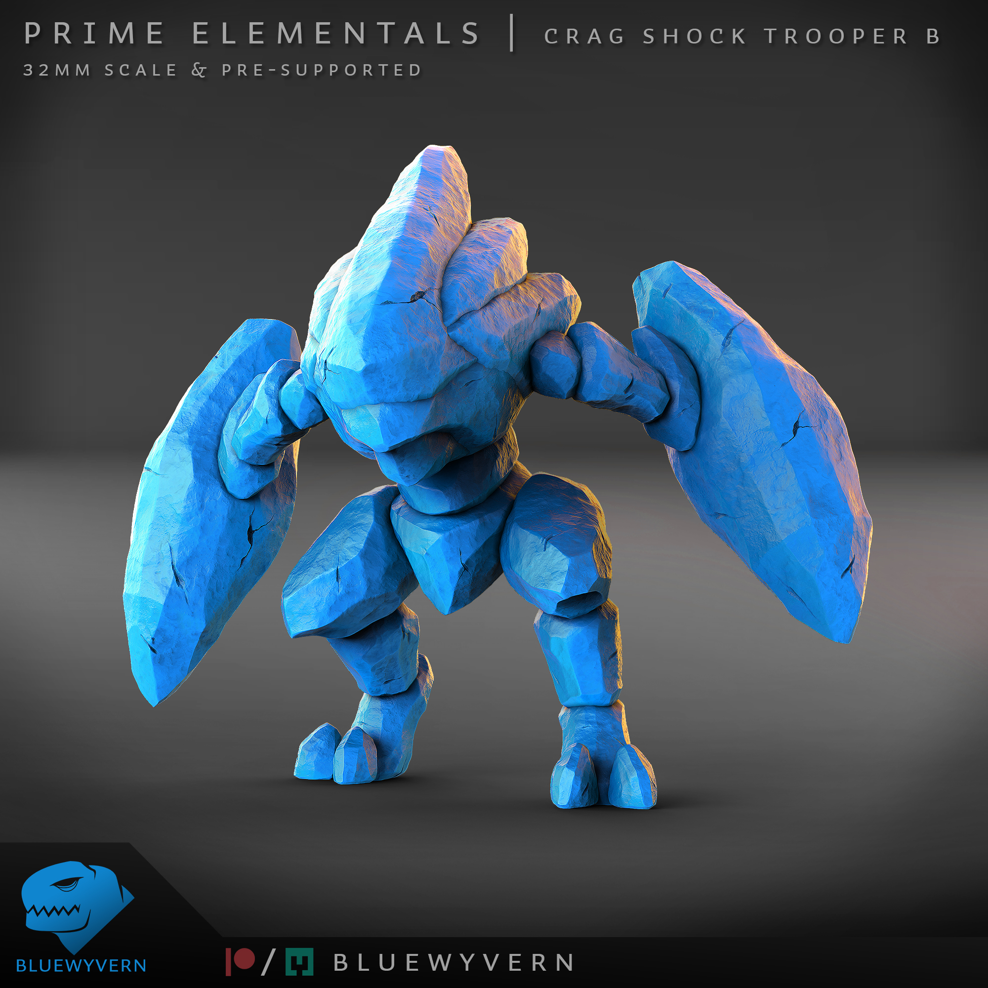 Prime Elementals - Crag Shock Trooper B