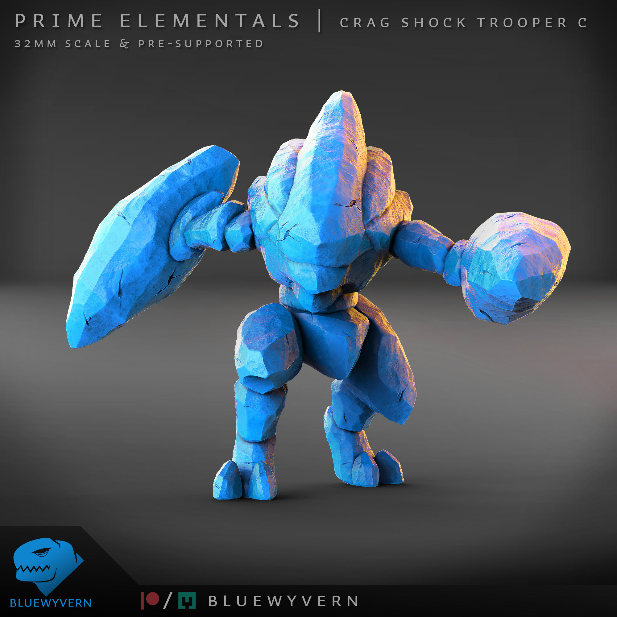 Prime Elementals - Crag Shock Trooper C